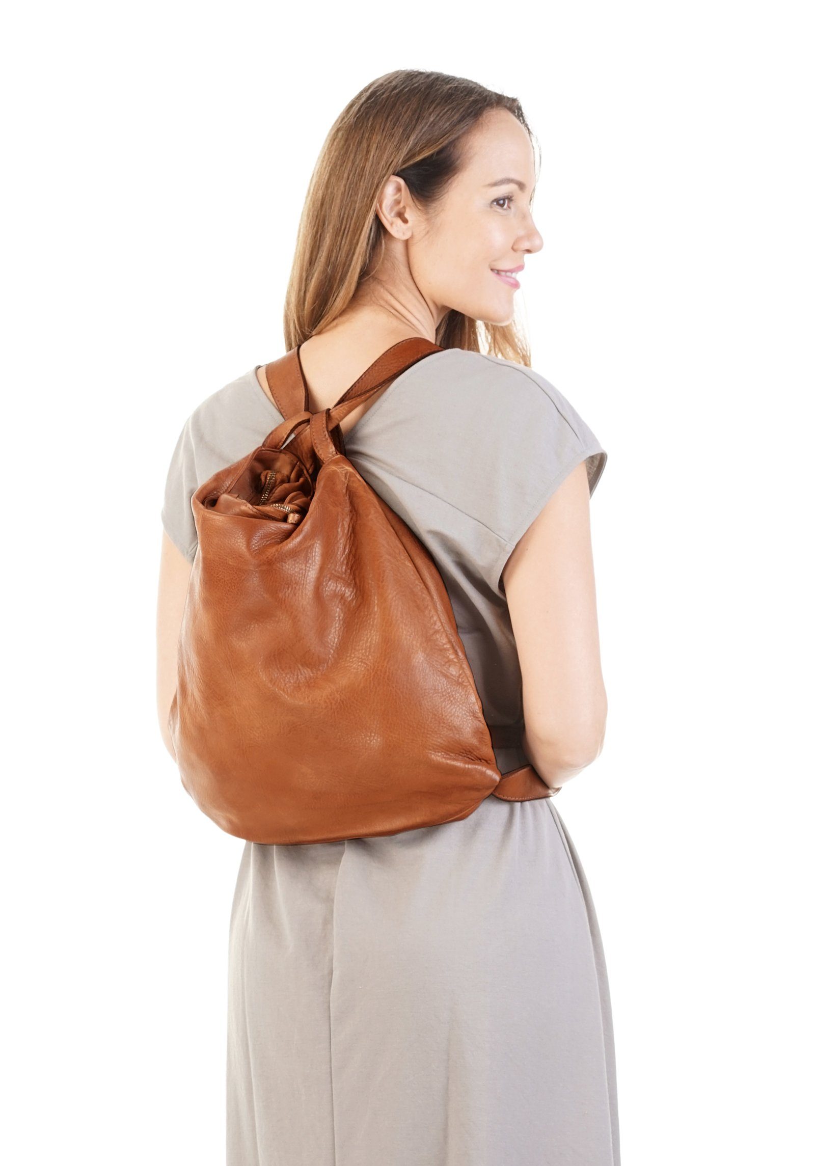 forty° Shopper (1-tlg), echt Leder, Made in Italy