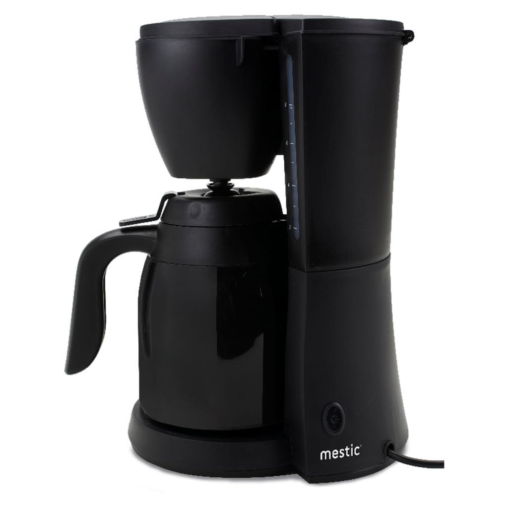 Mestic Filterkaffeemaschine Kaffeemaschine/Thermoskanne für 10 Tassen  MK-120 Schwarz