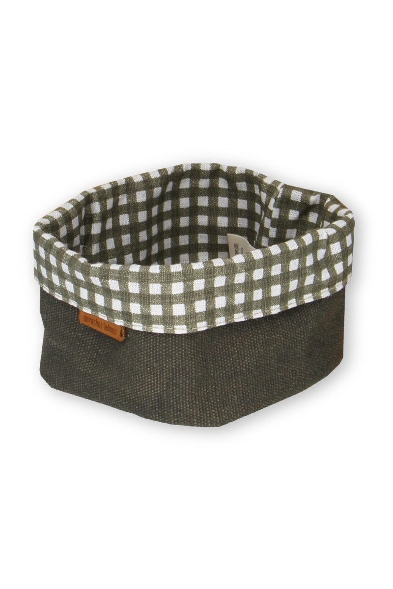 Dorothee Lehnen Brotkorb Brotkörbchen - EGGI - fawn, natur, dark olive