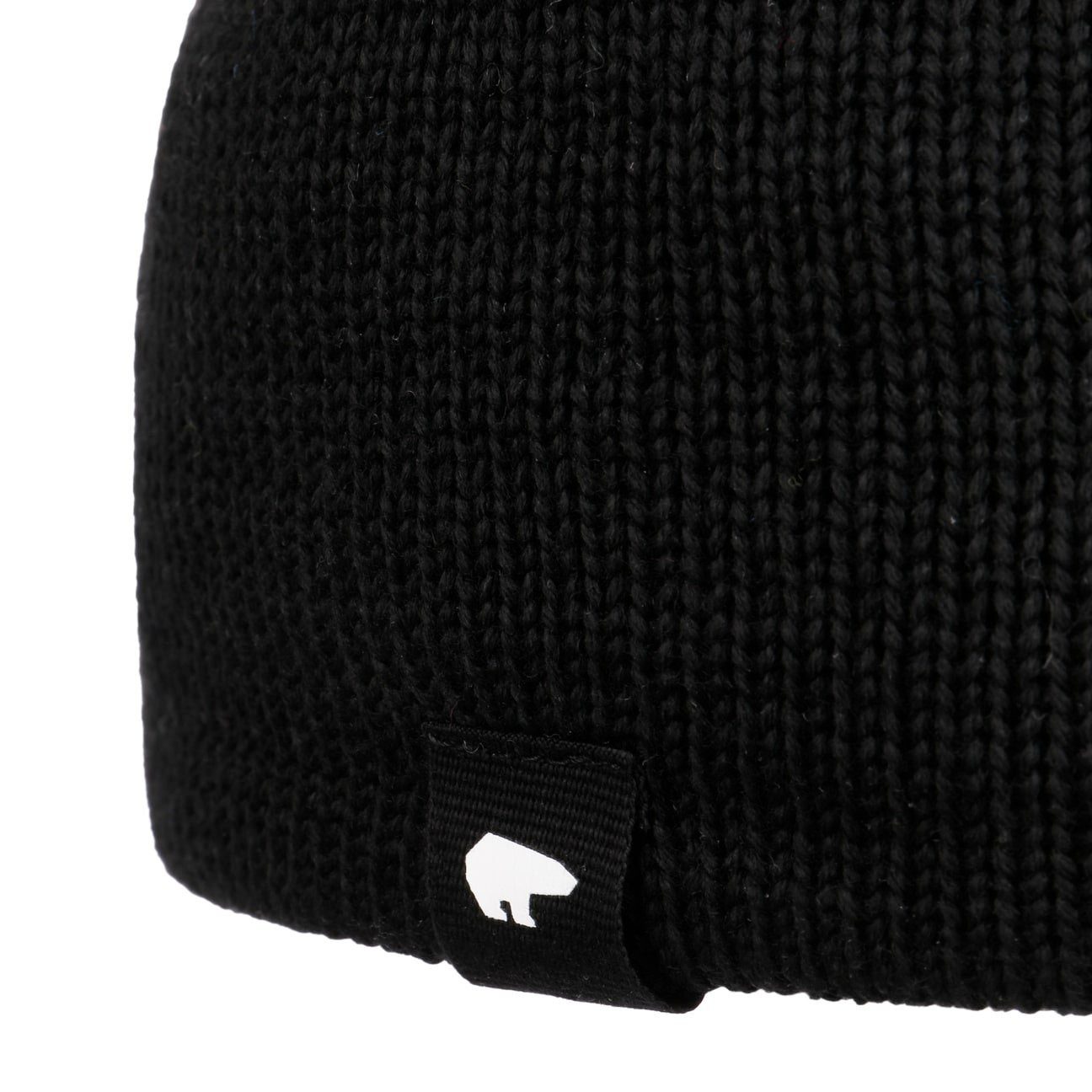 Eisbär Bommelmütze (1-St) Strickmütze, Made in Austria