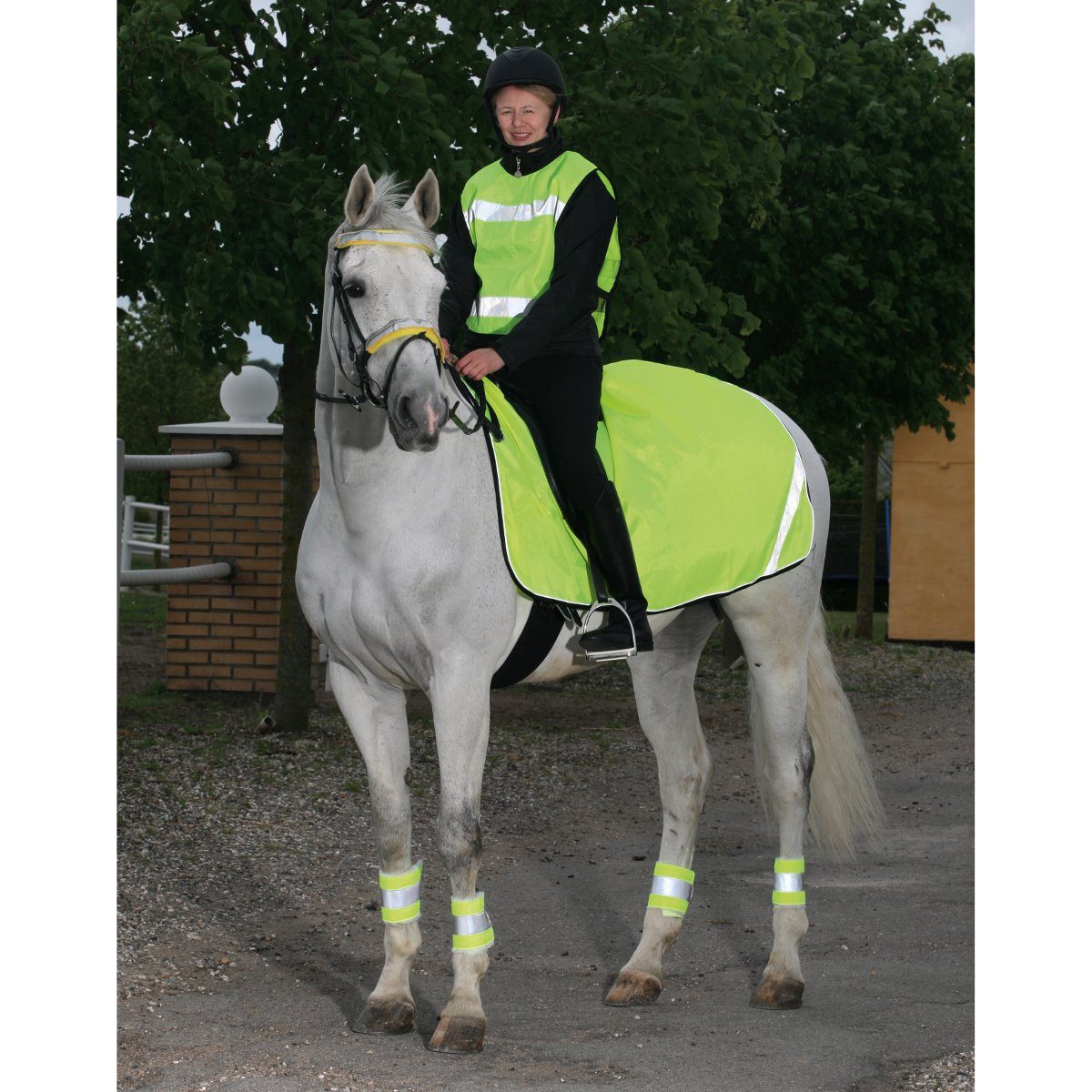 eldorado Gamaschen Reflektor-Gamaschen in neongelb, 4 Stück