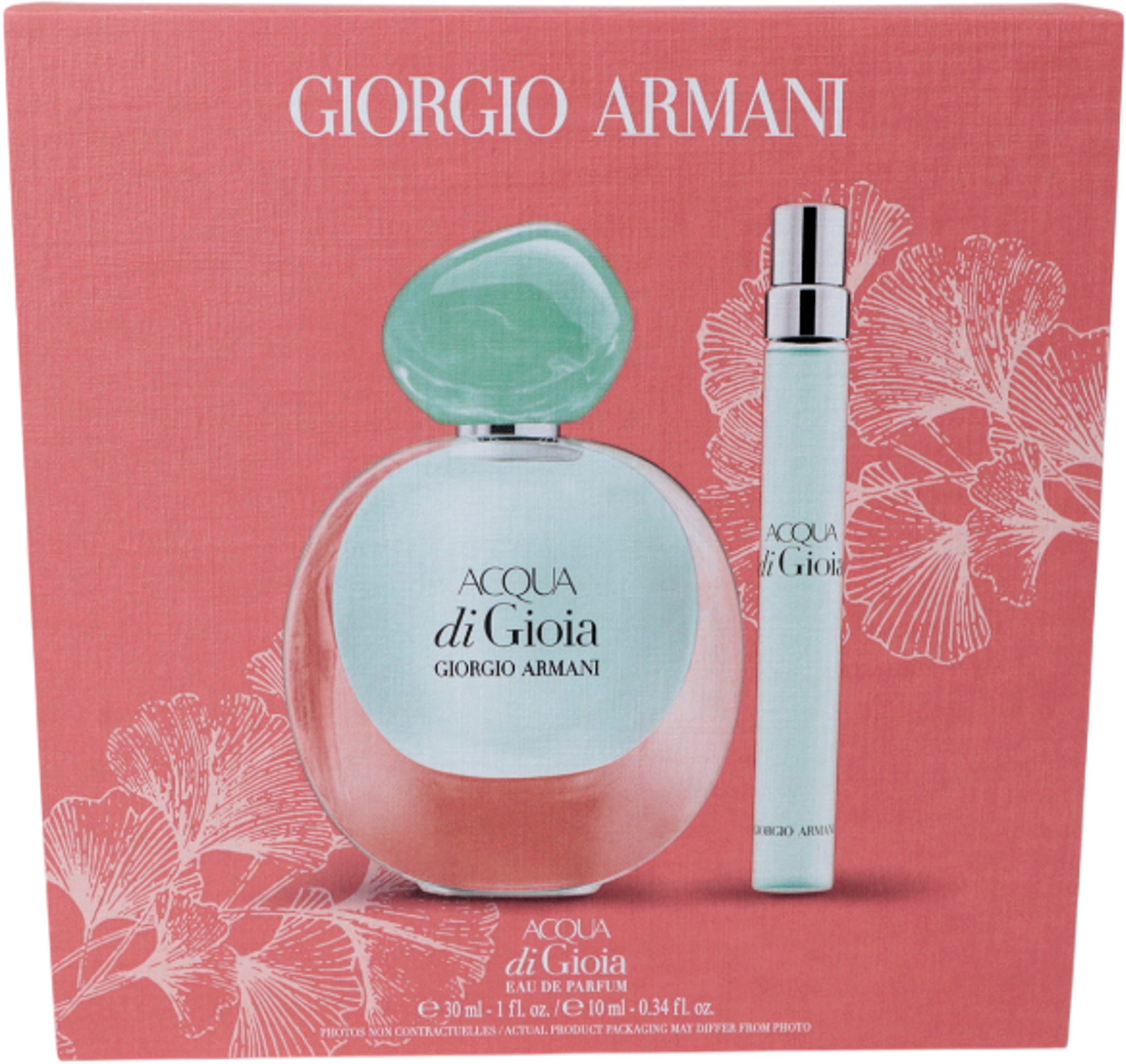 Giorgio Armani Duft-Set ACQUA DI GIOIA, 2-tlg., mit prickelnder Minze