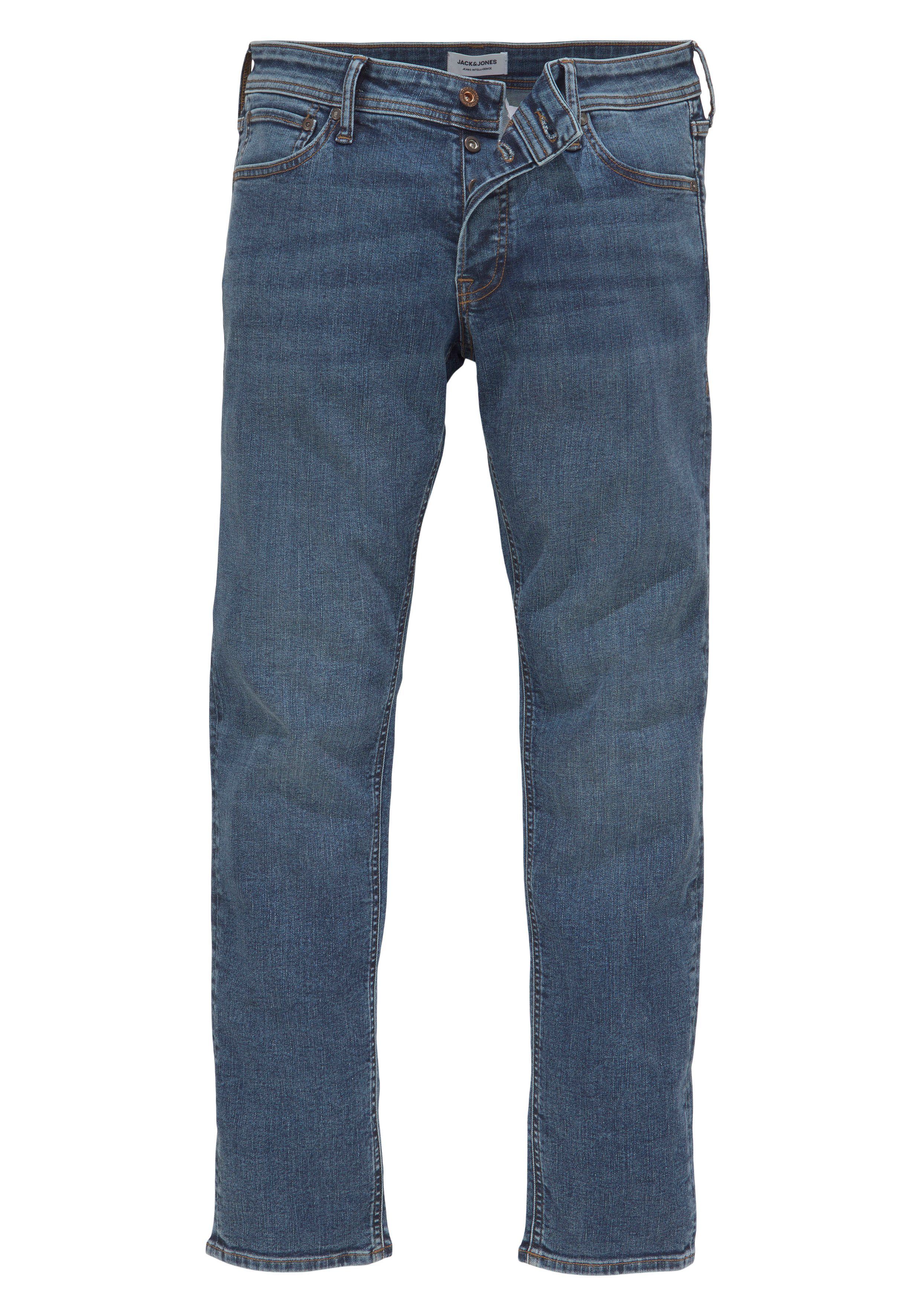 Slim-fit-Jeans JJIGLENN – Jeans mit Stretch und figurbetonter Silhouette