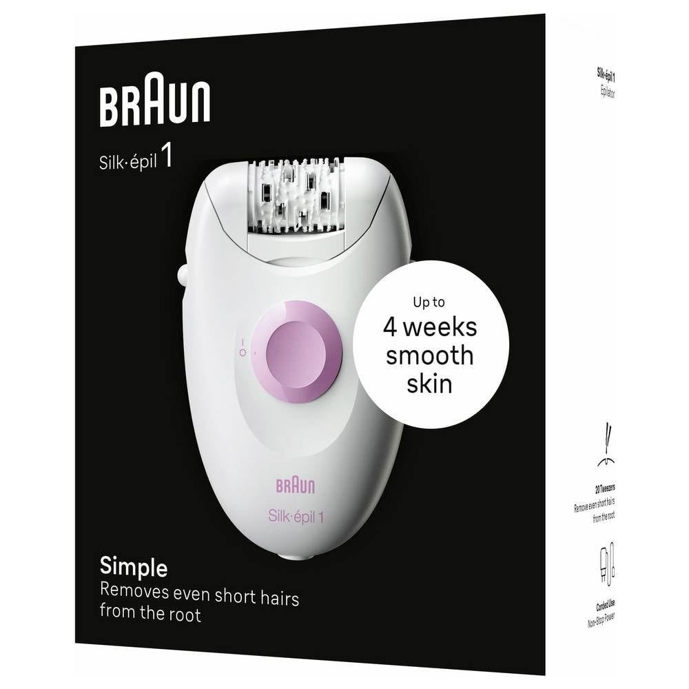 Braun Epilierer Epilierer Pink, Weiß BRASE1000
