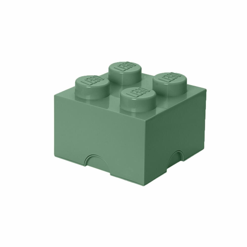 NHG Aufbewahrungsbox LEGO Storage Brick 4 - Sand Green