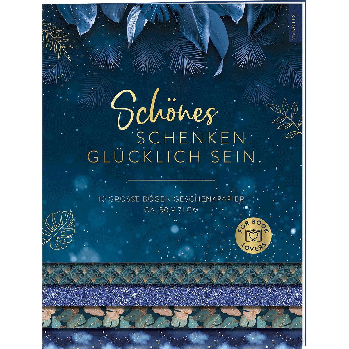Ars Edition Geschenkpapier myNOTES Papeterie: Geschenkpapier Romance: Schönes schenken. Glückl
