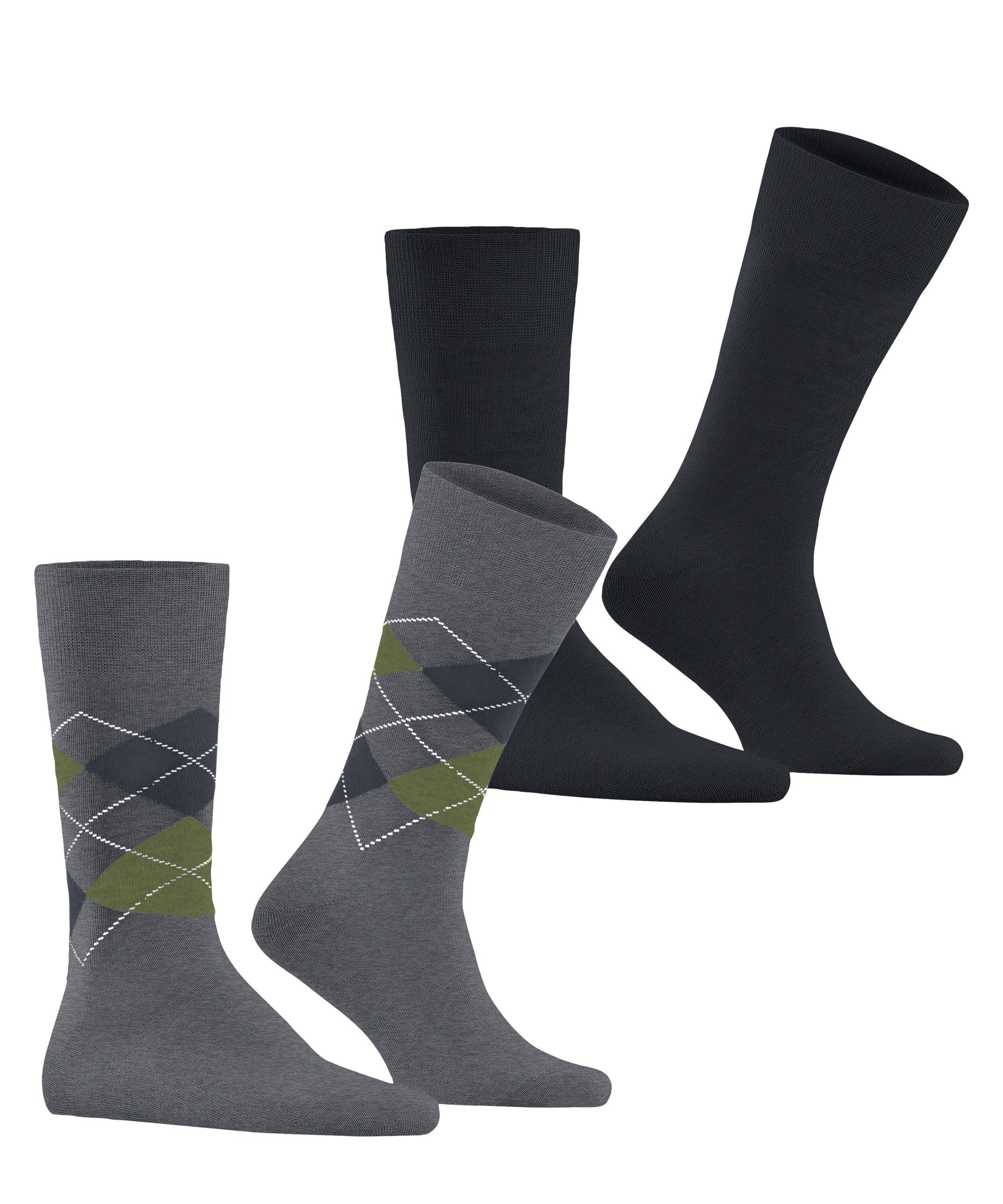 Burlington Socken Everyday Argyle Mix 2-Pack günstig online kaufen