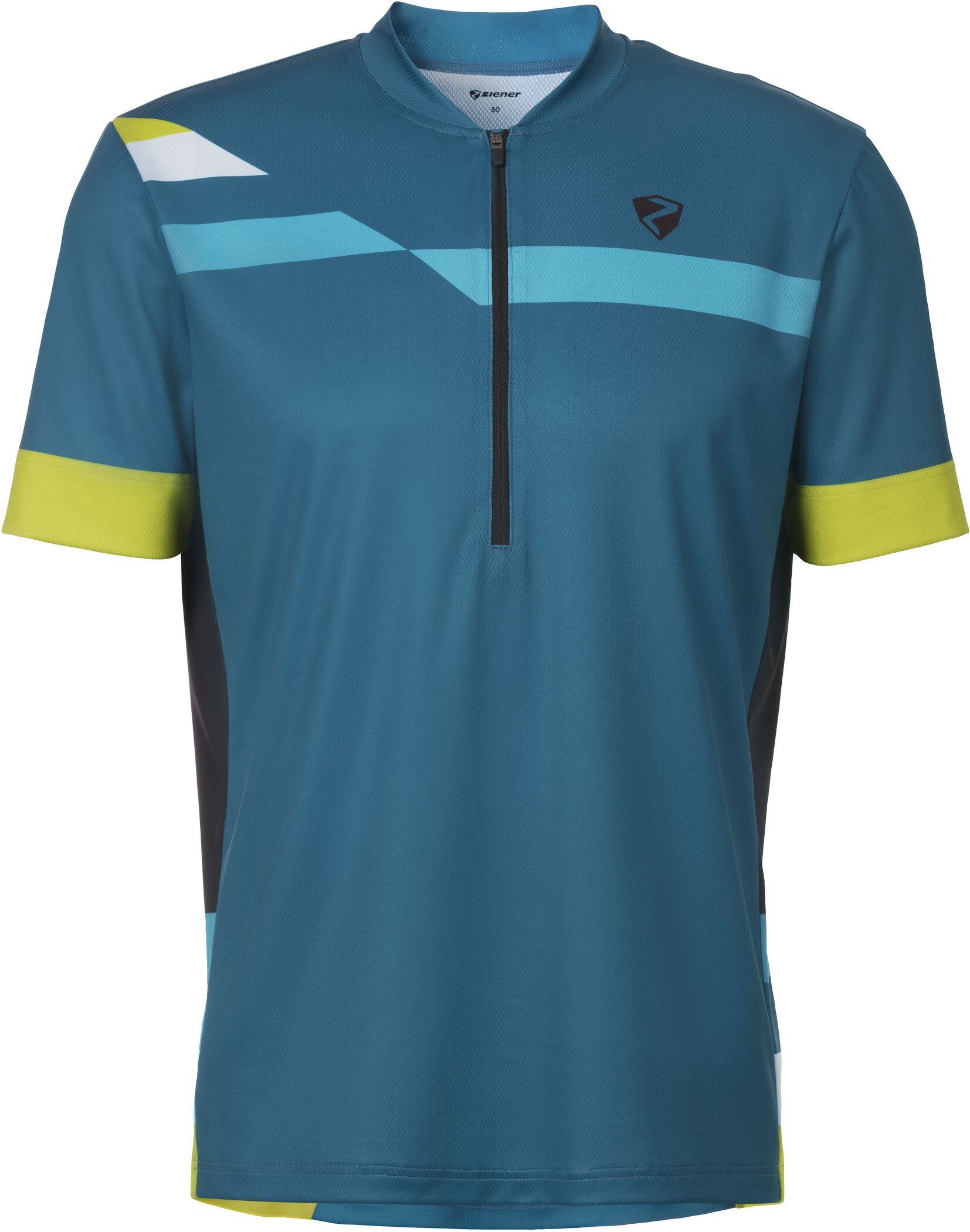 Ziener Radtrikot PELUS man (tricot) CRYSTAL BLUE