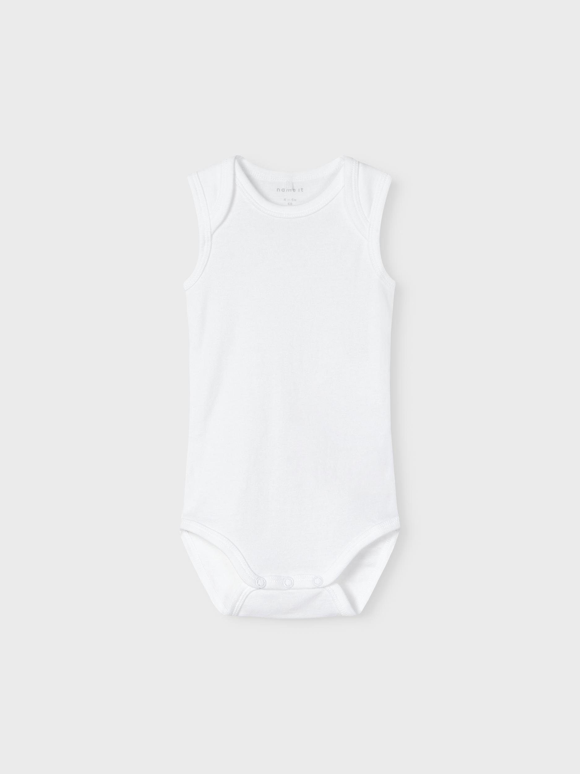Name It Body (3-tlg) NBNBODY 3P TANK SOLID WHITE 3
