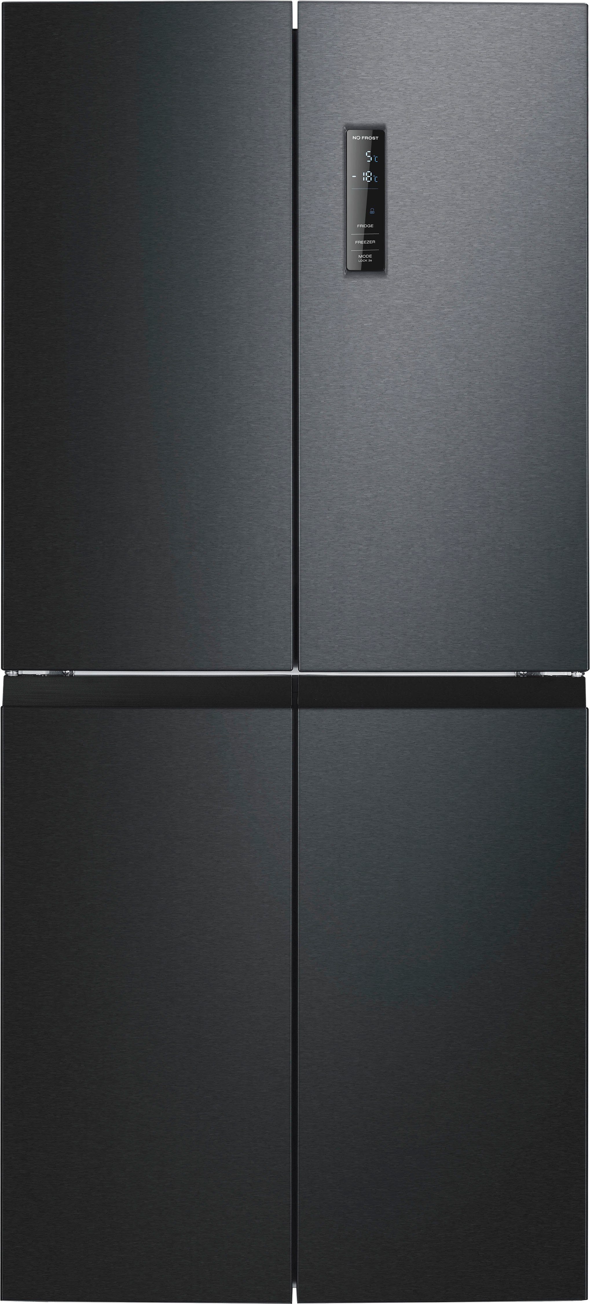 Hanseatic Multi Door HCDC18080CBI, 180 cm hoch, 79 cm breit, NoFrost, Display, Türalarm