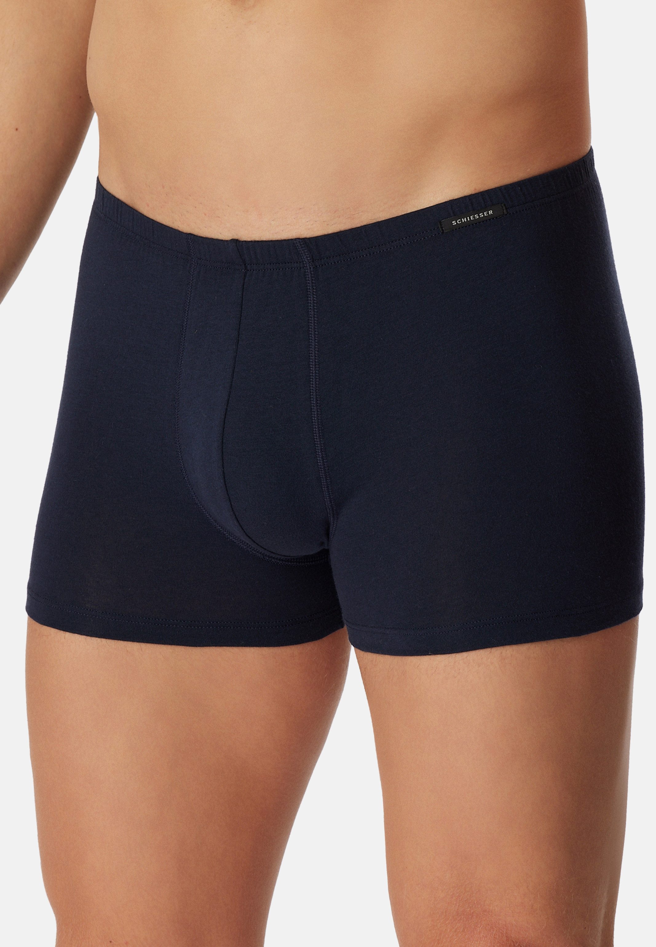 Schiesser Retro Boxer 4er Pack Cotton Essentials (Spar-Set, 4-St) Shorts - günstig online kaufen