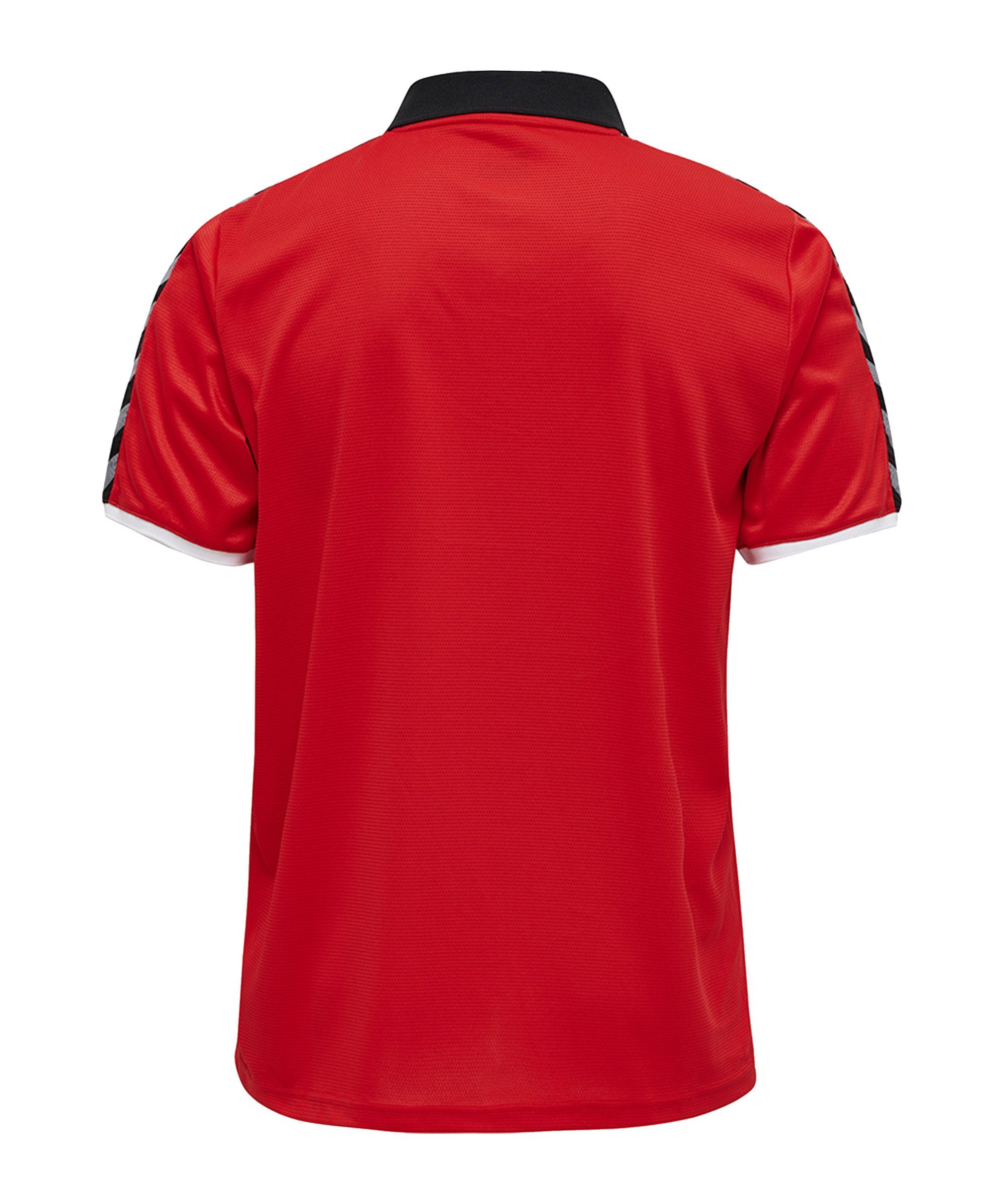 hummel T-Shirt Authentic Functional Poloshirt rot default