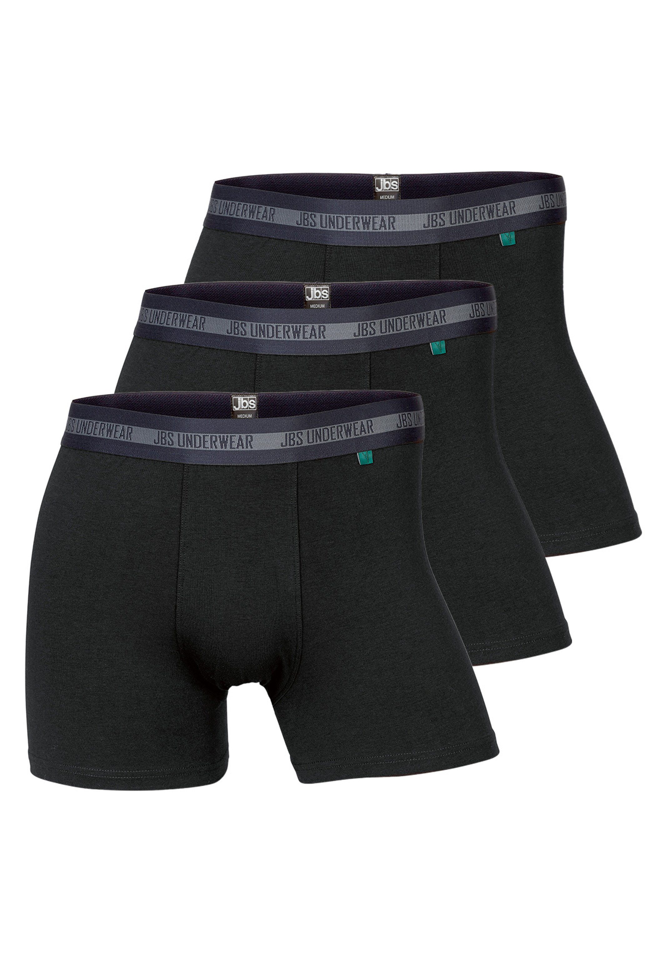 jbs Retro Boxer 3er Pack Bamboo (Spar-Set, 3-St) Long Short / Pant - ohne Eingriff - Atmungsaktiv