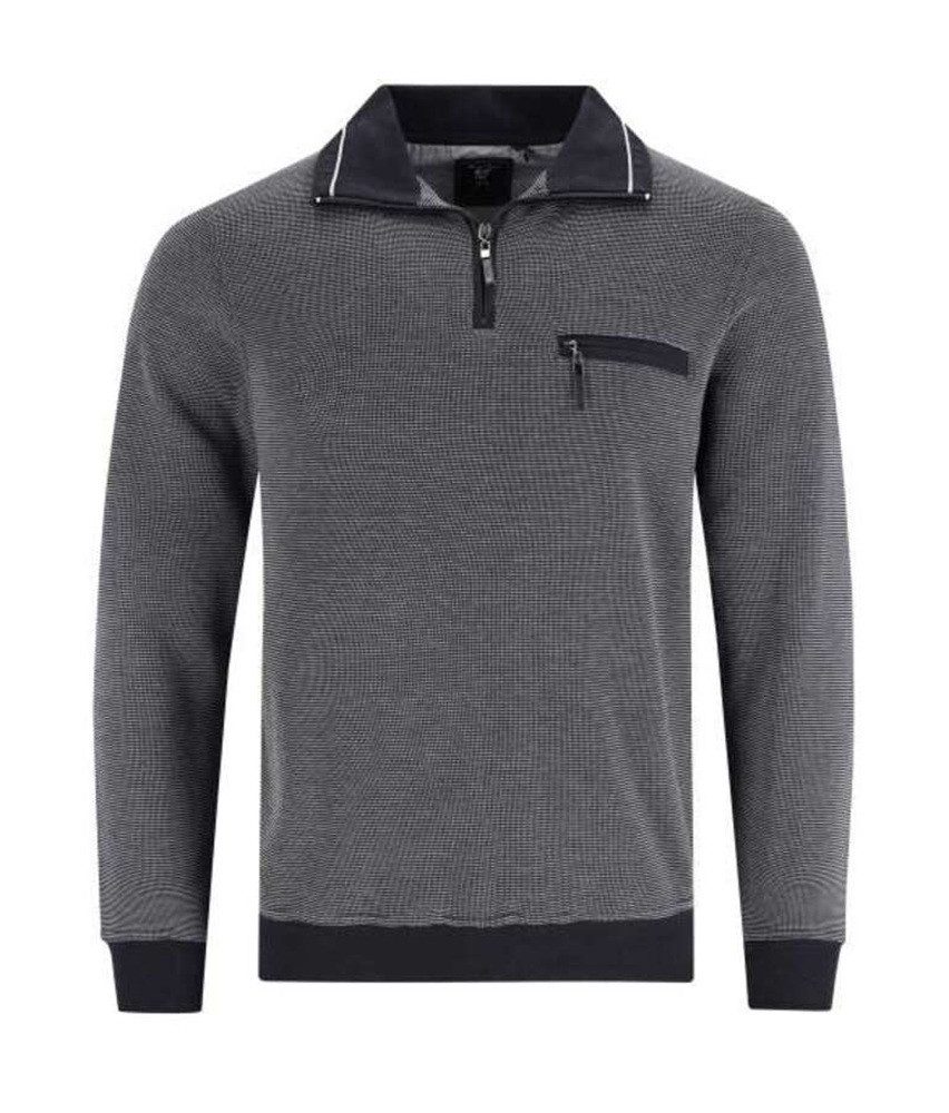 Hajo Sweatshirt 26222 in Pfauenaugeoptik