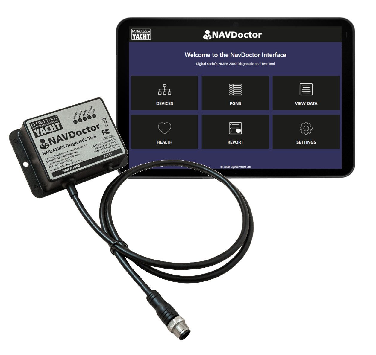 Digital Yacht NAVDoctor maritimes Navigationsgerät