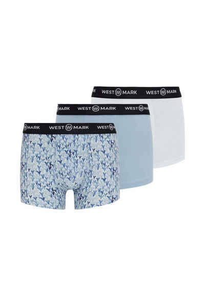 WESTMARK LONDON Boxershorts OSCAR 3-PACK WMABSTRACT (3-PACK Set, 3-St)