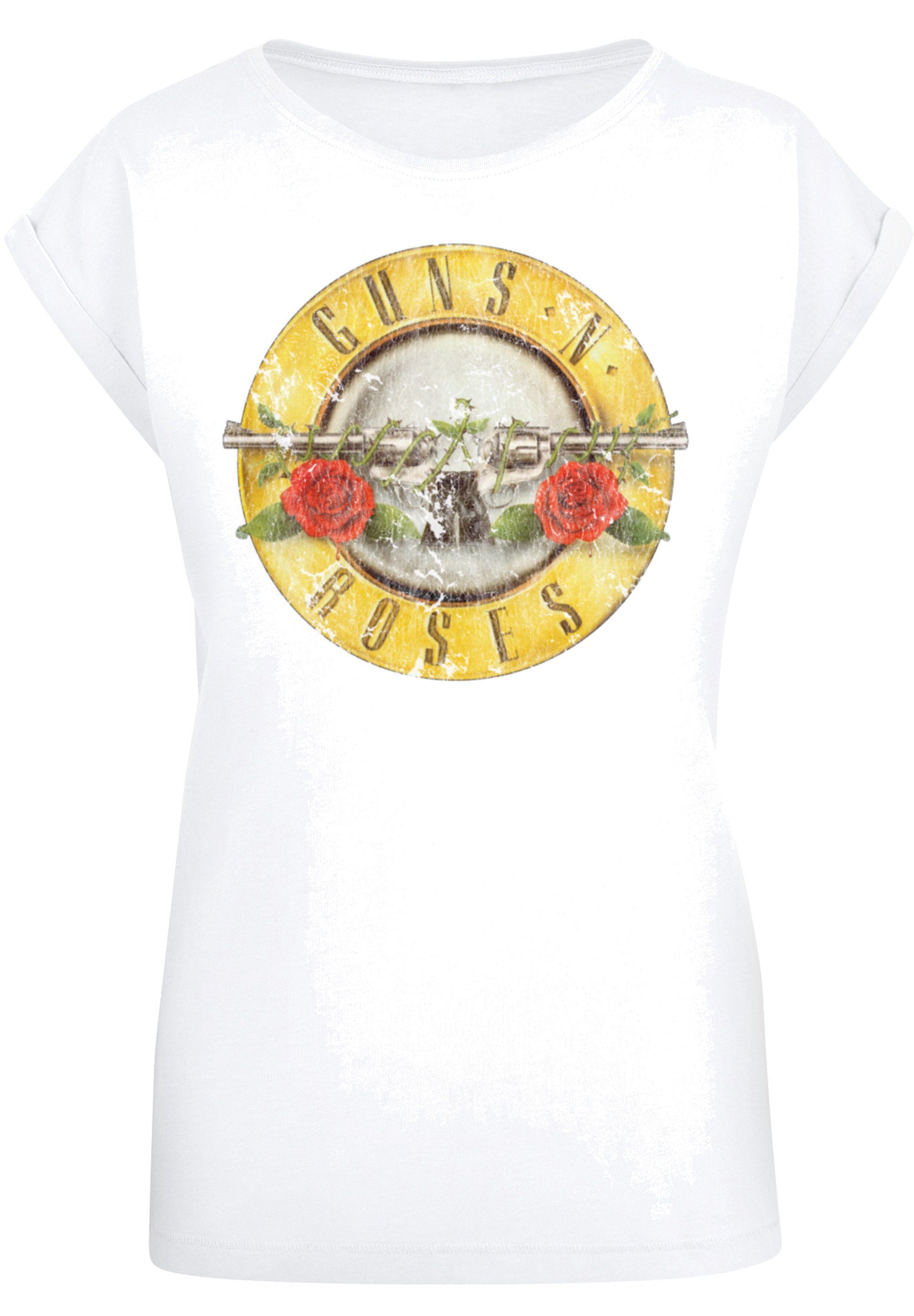 F4NT4STIC T-Shirt PLUS SIZE Guns 'n' Roses Vintage Classic Logo Black Print,  Offiziell lizenziertes Guns 'n' Roses T-Shirt