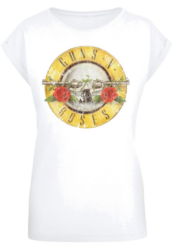 F4NT4STIC T-Shirt PLUS SIZE Guns 'n' Roses Vintage Classic Logo Black Print,  Offiziell lizenziertes Guns 'n' Roses T-Shirt