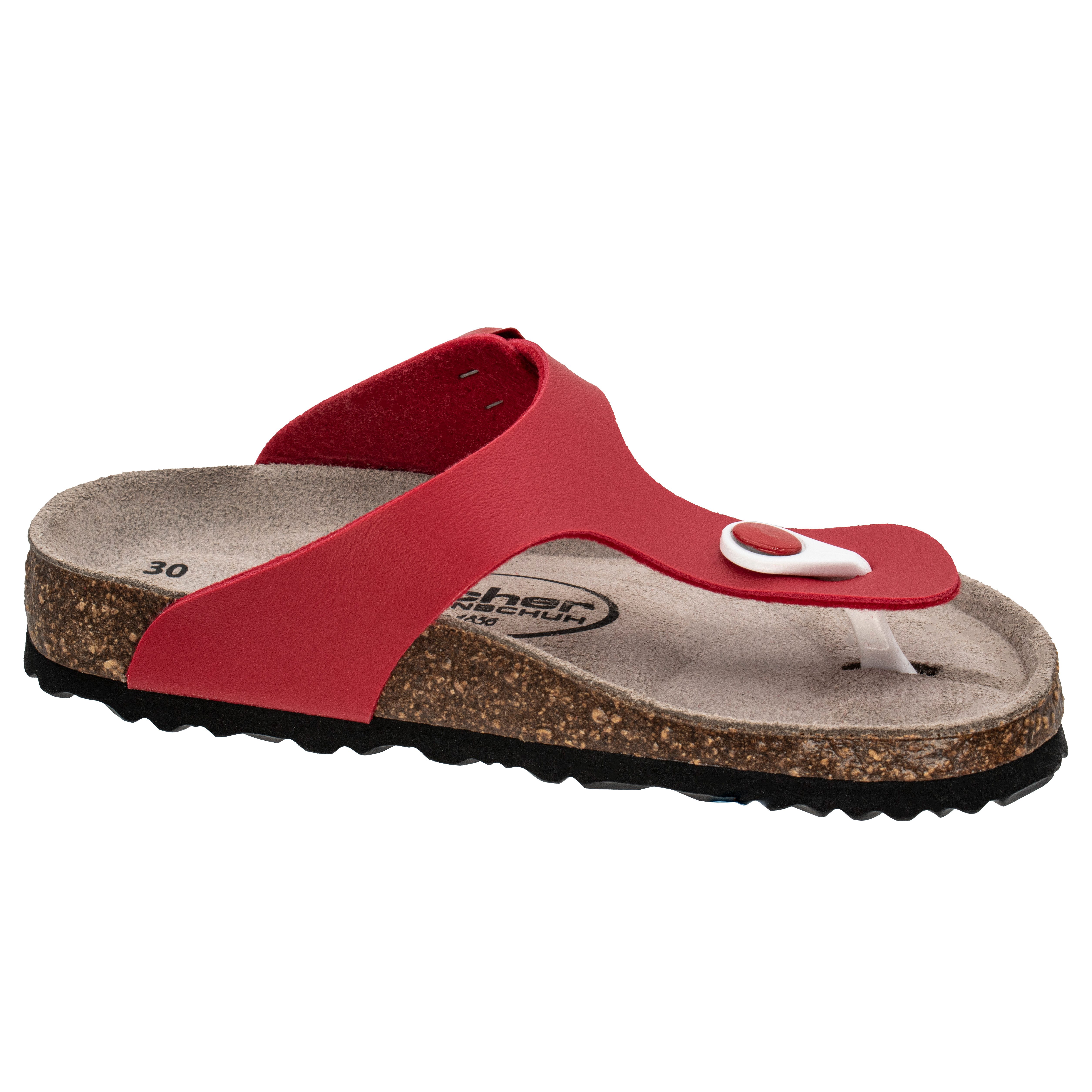 Fischer-Markenschuh Hawaii Zehentrenner aus Vegano (Lederimitat), günstig online kaufen
