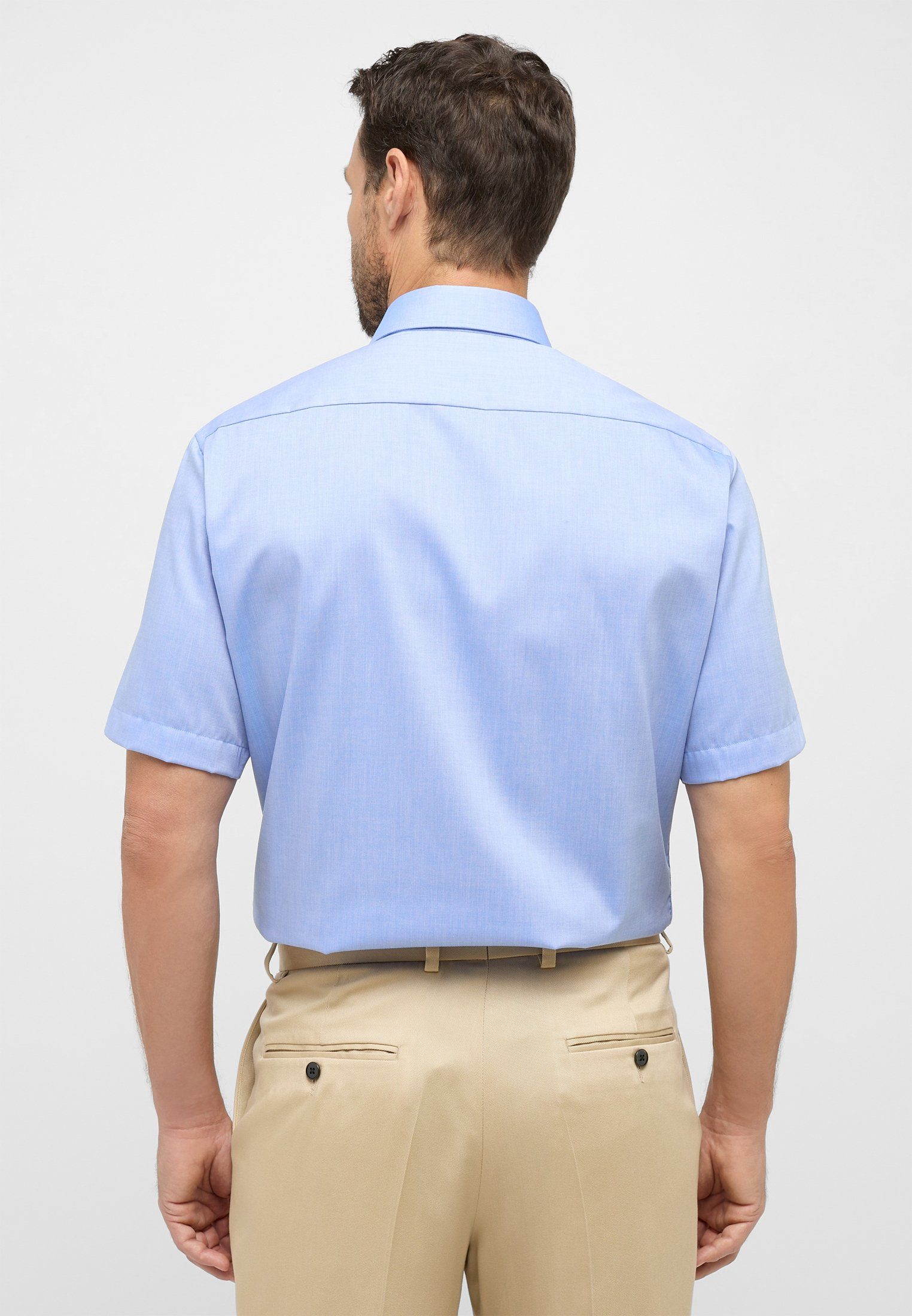 Eterna Kurzarmhemd MODERN FIT NON IRON (bügelfrei) günstig online kaufen