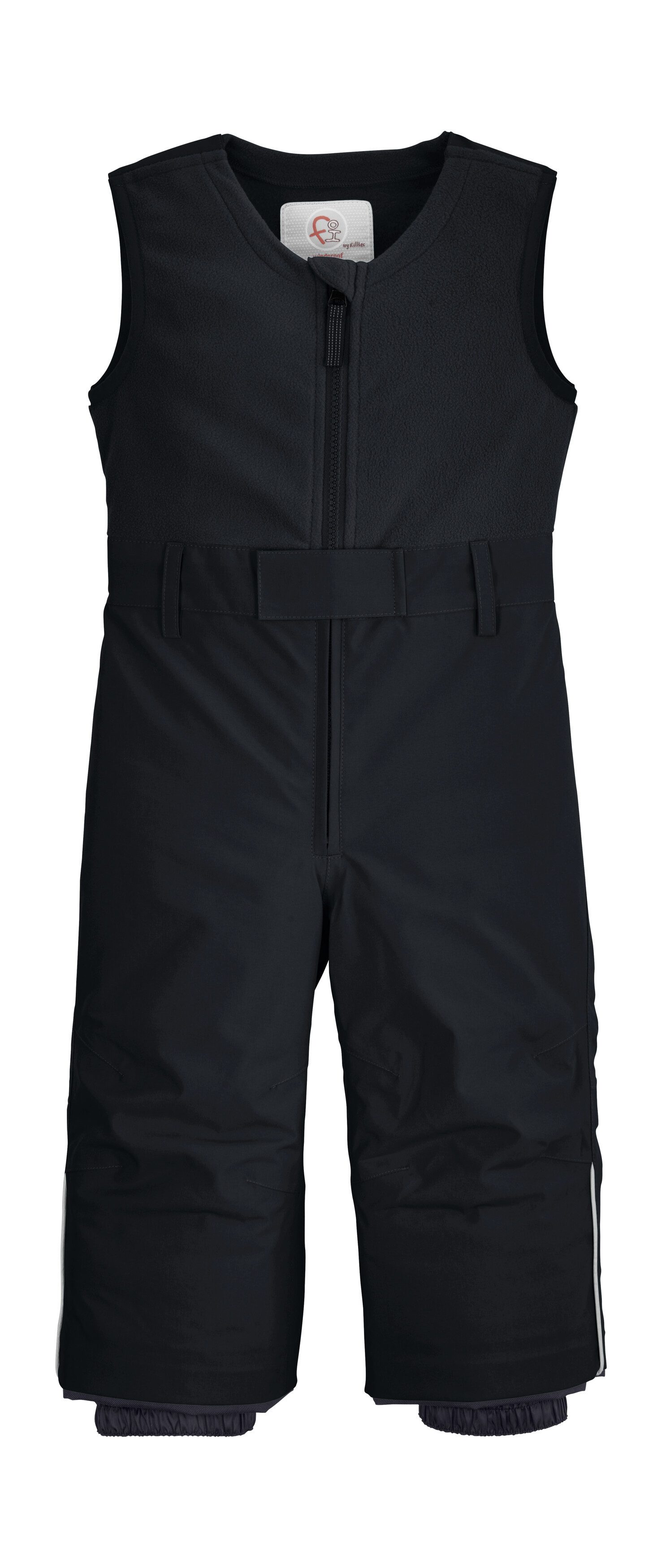 first instinct by killtec Skihose FISW 34 MNS SKI PNTS Wasserdichte, wärmende Latzhose mit Schneefang und Grow-Up-Funktion