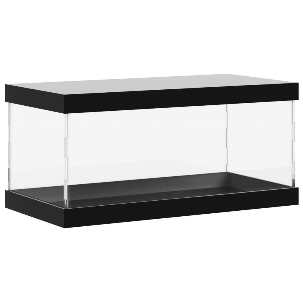 vidaXL Glasvitrine Vitrine Transparent 30x15x14 cm günstig online kaufen