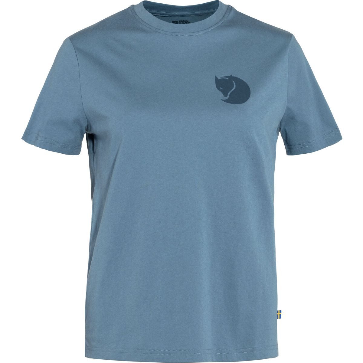 Fjällräven Kurzarmshirt Fox Boxy Logo Tee W Leichtes, schnelltrocknendes Damen-T-Shirt mit moderner Passform und