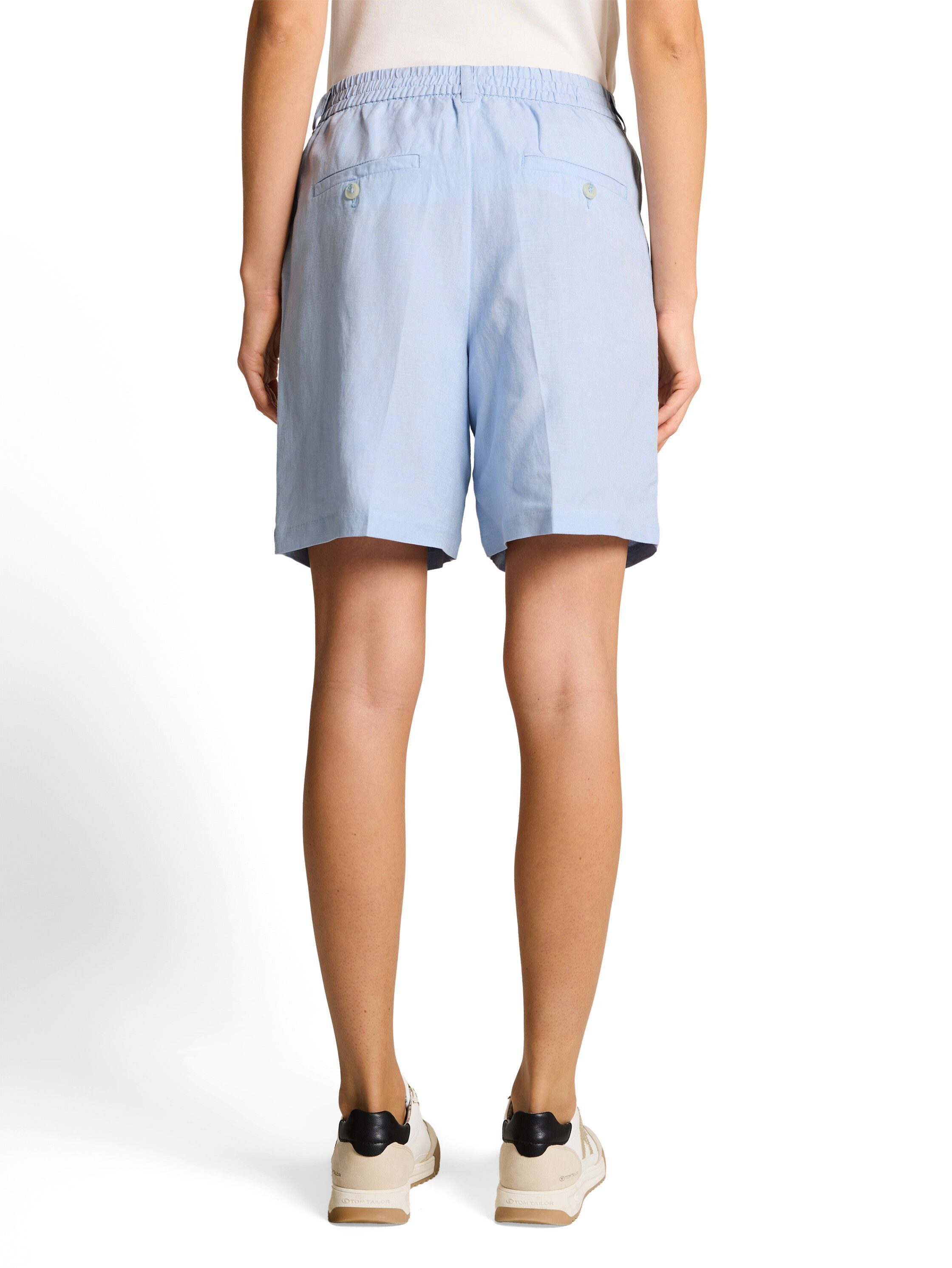 TOM TAILOR Webshorts TOM TAILOR Loose - Wide mit Viskose