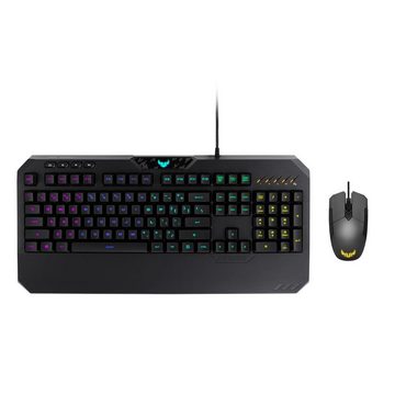 Asus Combo K1 & M3 Gaming Tastatur- und Maus-Set, kabelgebunden schwarz