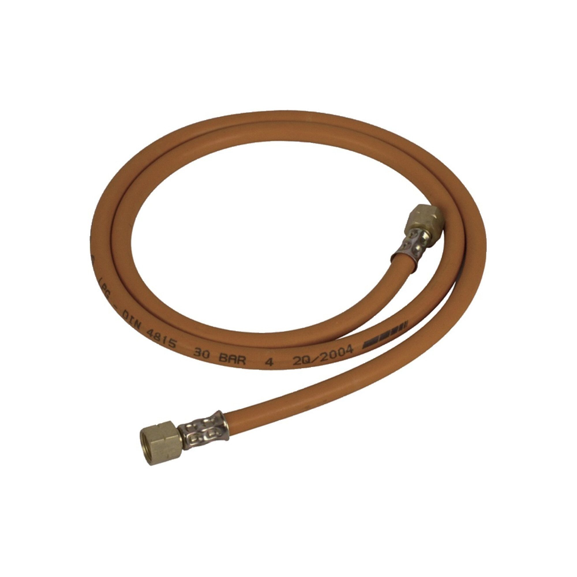GCE Hochdruckreiniger GCE Hochdruckschlauch komplett 4mm Schlauch-Innen-Ø G3/8" links 2m