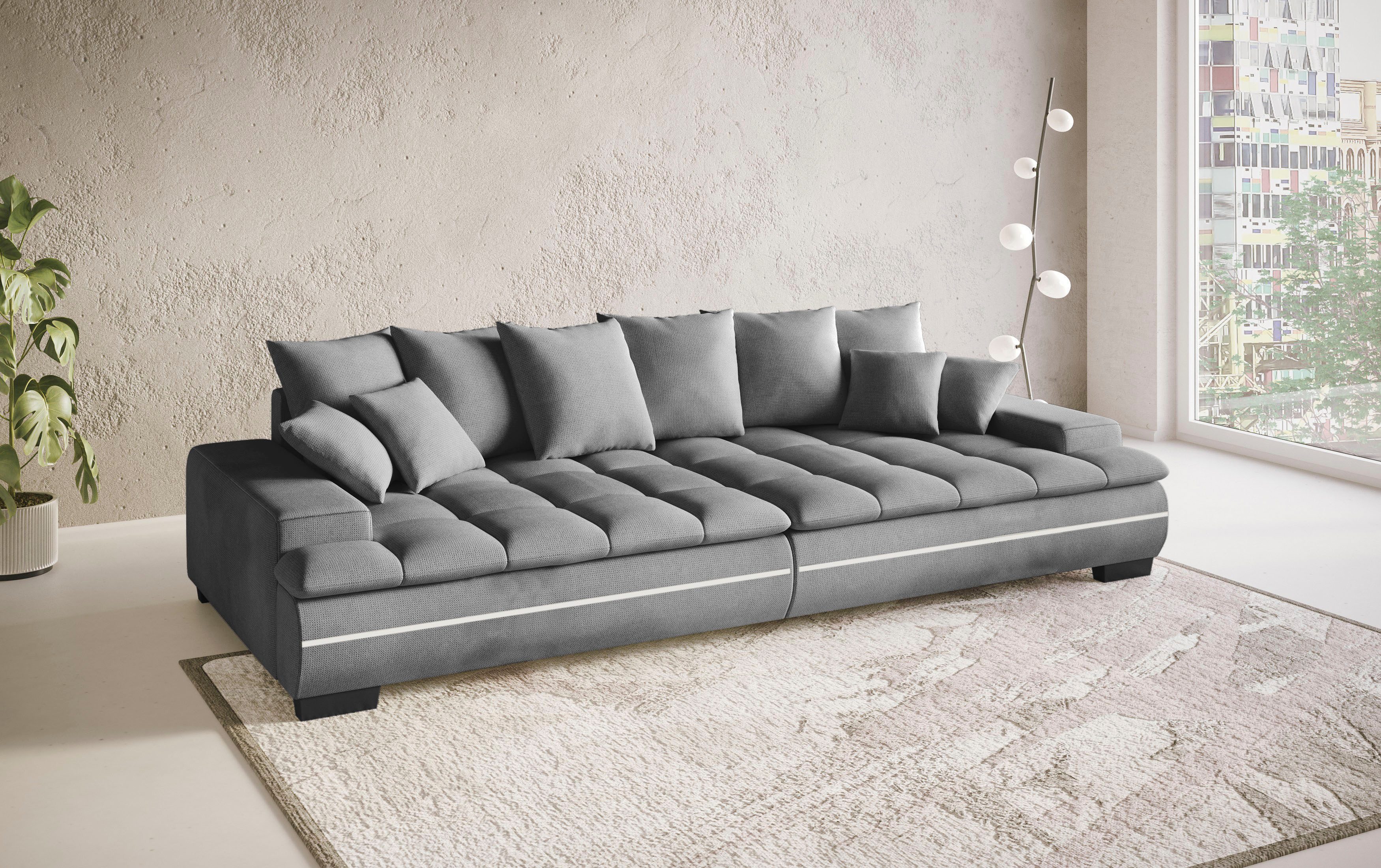 Mr. Couch Big-Sofa Haiti II, RGB-LED günstig online kaufen