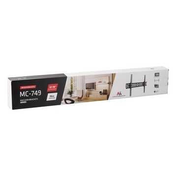 Maclean MC-749 TV-Wandhalterung, (Fernseher Wandhalterung mit einem Gewicht bis 35kg)
