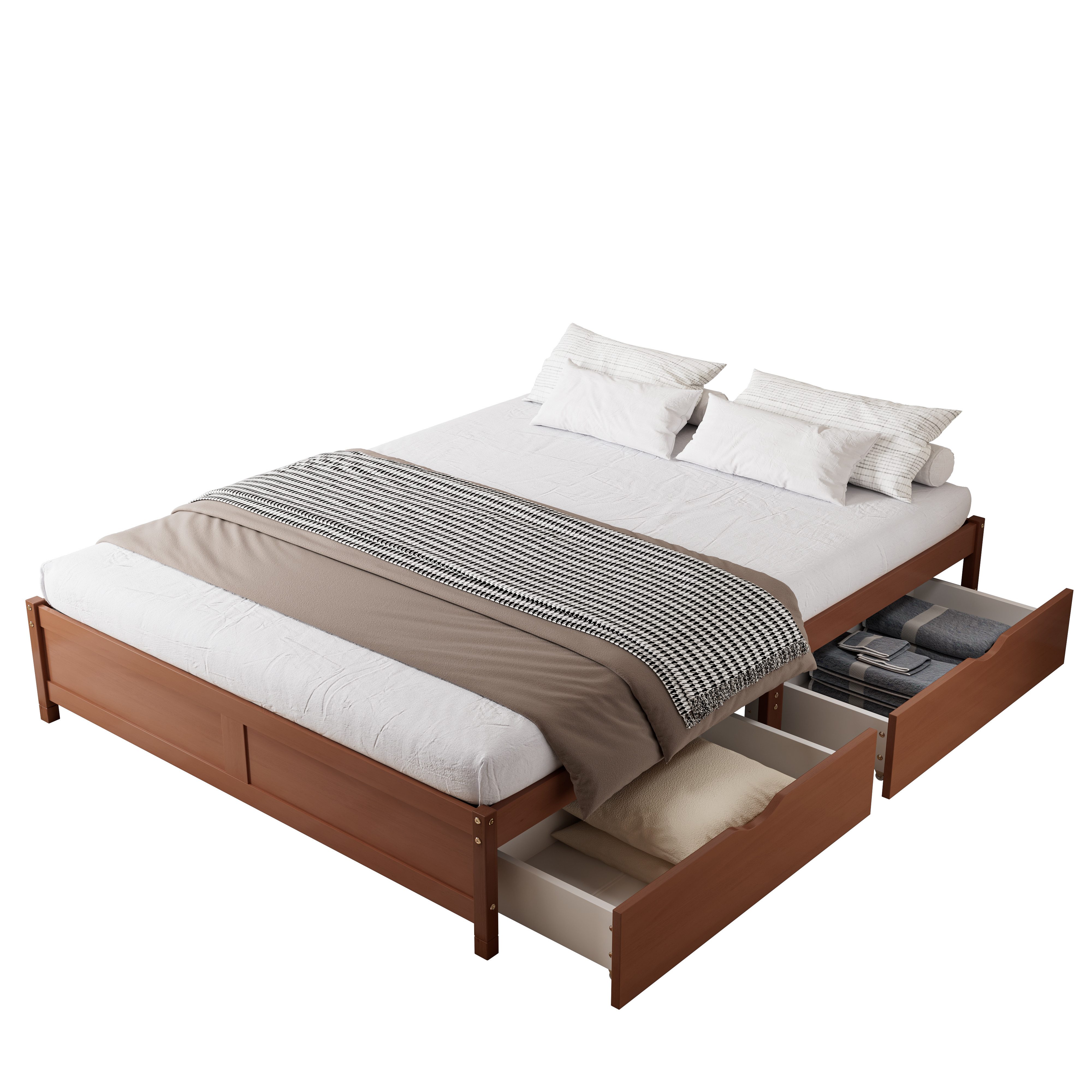 Flieks Kinderbett, Massivholzbett Doppelbett 140x200cm mit günstig online kaufen