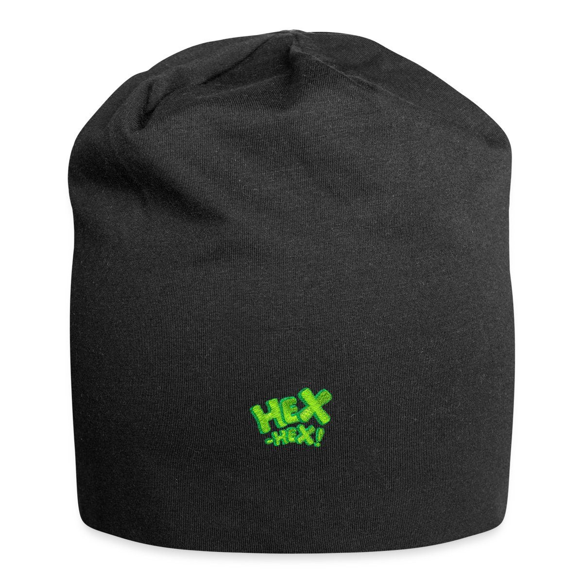 Spreadshirt Beanie Bibi Blocksberg Hex Hex Grün Stick Jersey-Beanie (1-St)