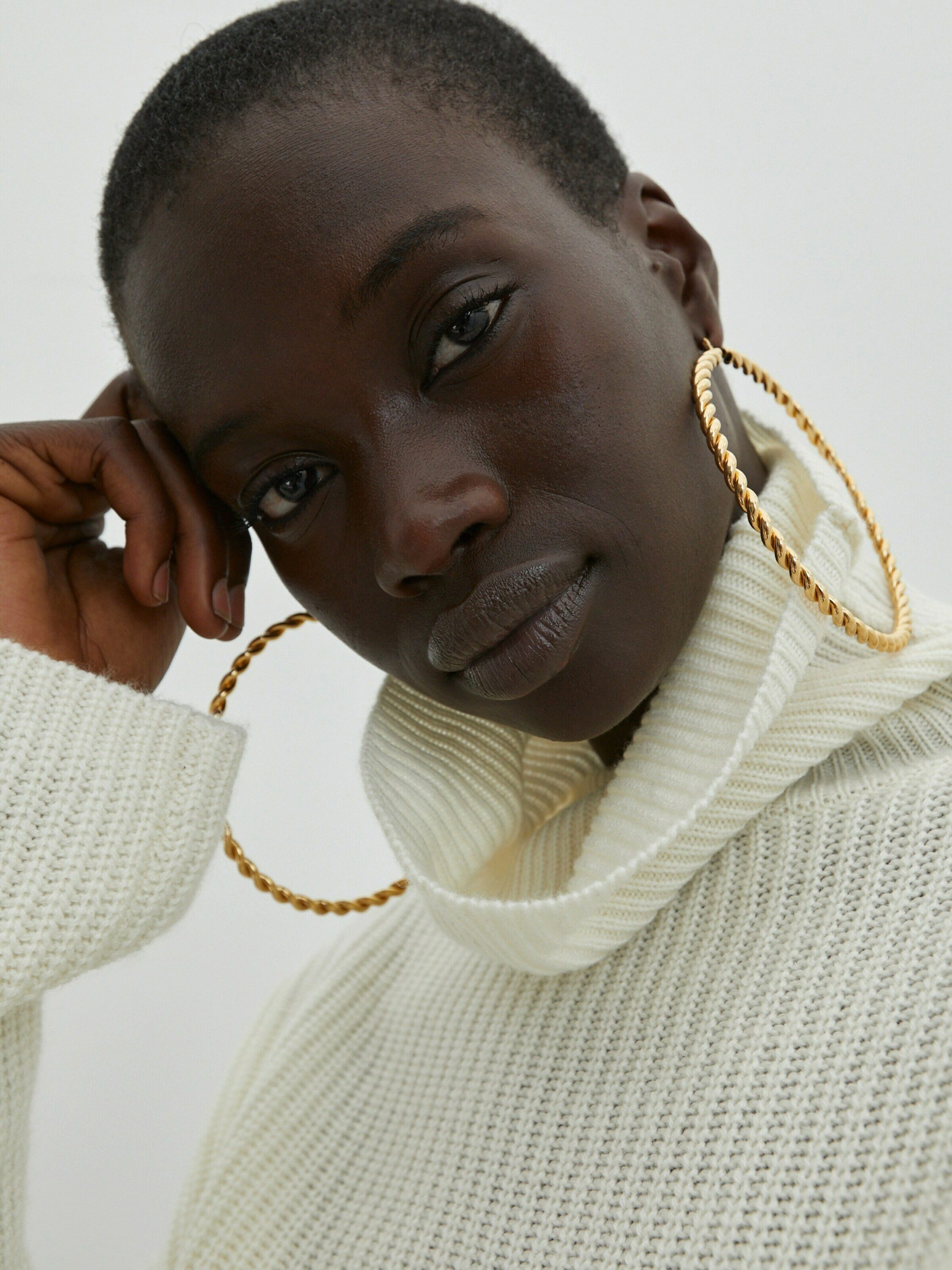 EDITED Strickpullover Allegra (1-tlg) Plain/ohne Details