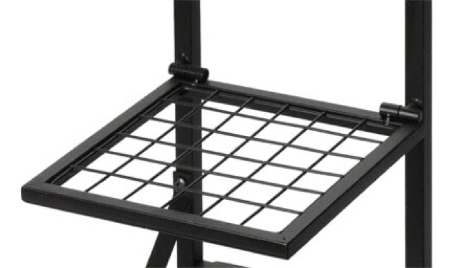 Koopman Blumenständer Pflanzenregal Blumenregal Ständer Metall Schwarz 102x40x27 cm (Stück, 1 St., Packung), Pflanzenregal, Topfregal, Blumenregal, 3 Ebenen, Pflanzen