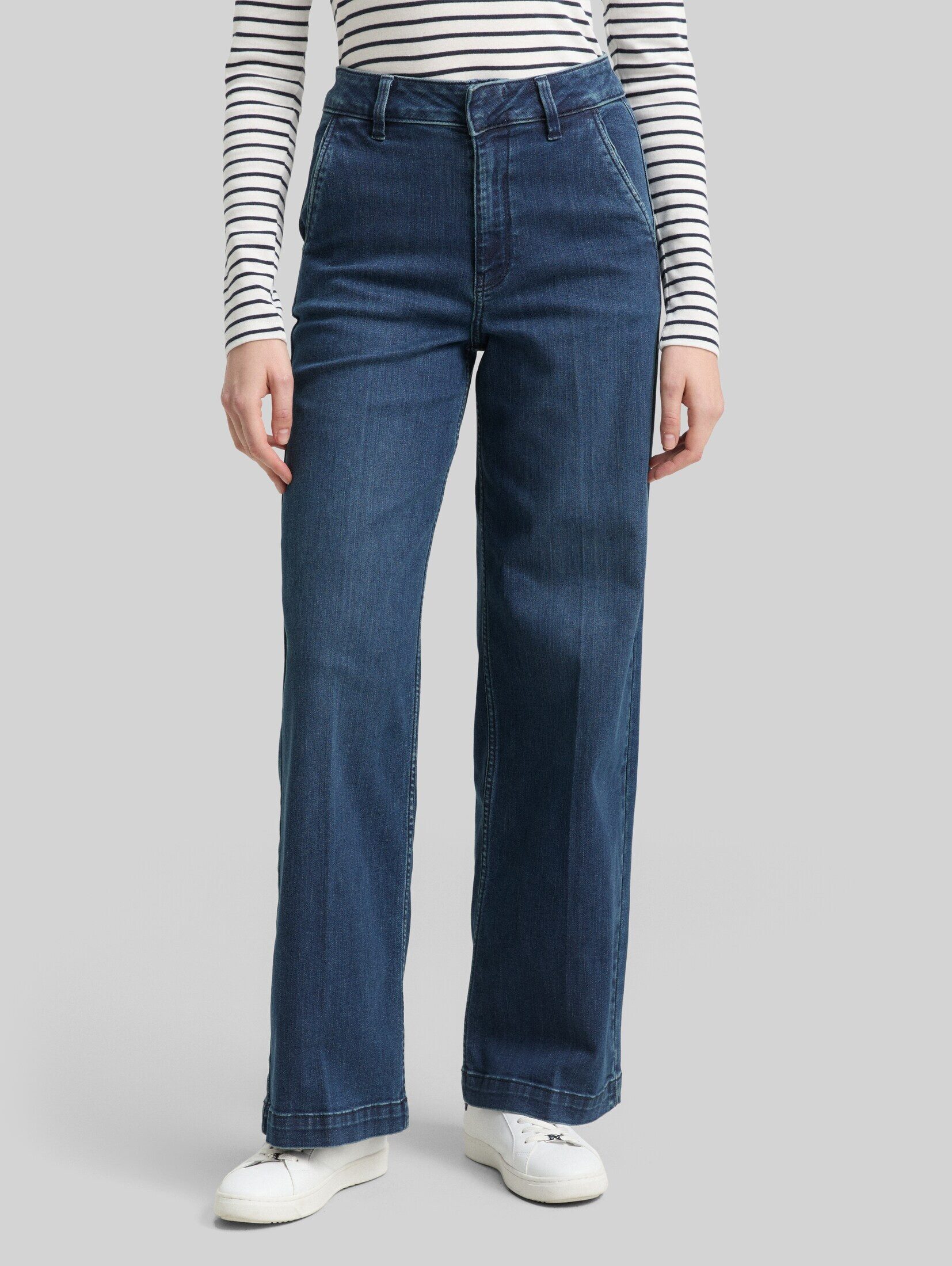 TOM TAILOR Weite Jeans Jeanshosen TTMADINA WIDE Jeans