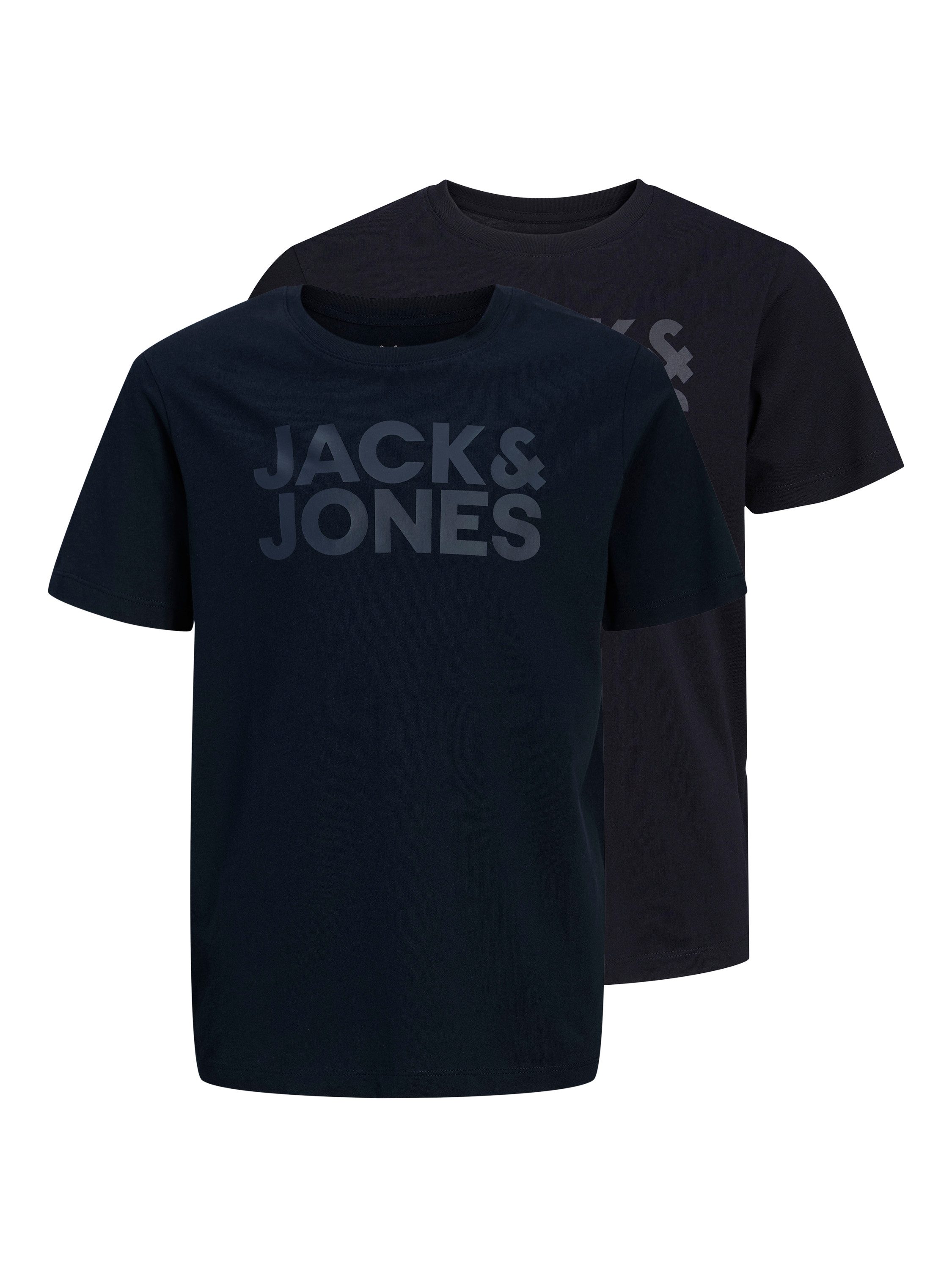 Jack & Jones Junior T-Shirt JJECORP LOGO TEE SS CN 2PK MP NOOS JNR (Packung, 2-tlg)