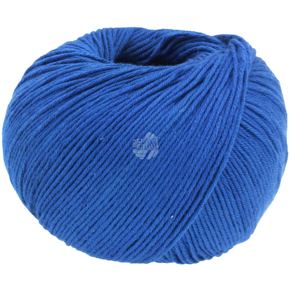 LANA GROSSA COTTON LOVE Häkelwolle, 170 m (feines, weiches Baumwollgarn in Millefilli-Drehung), 50 g
