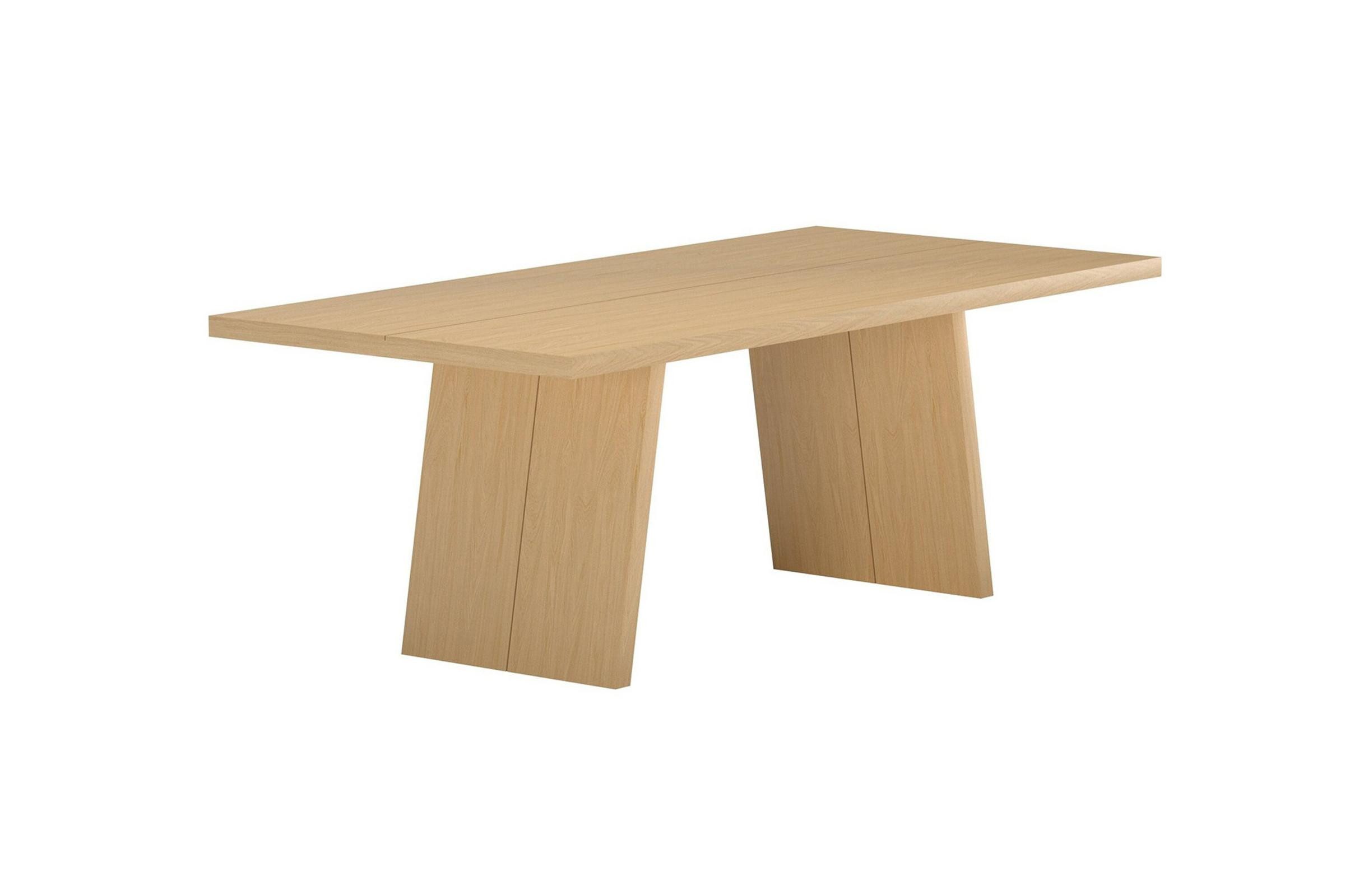 Venture Home Esstisch Logga Esstisch 100x210 cm Natur. (1-St)