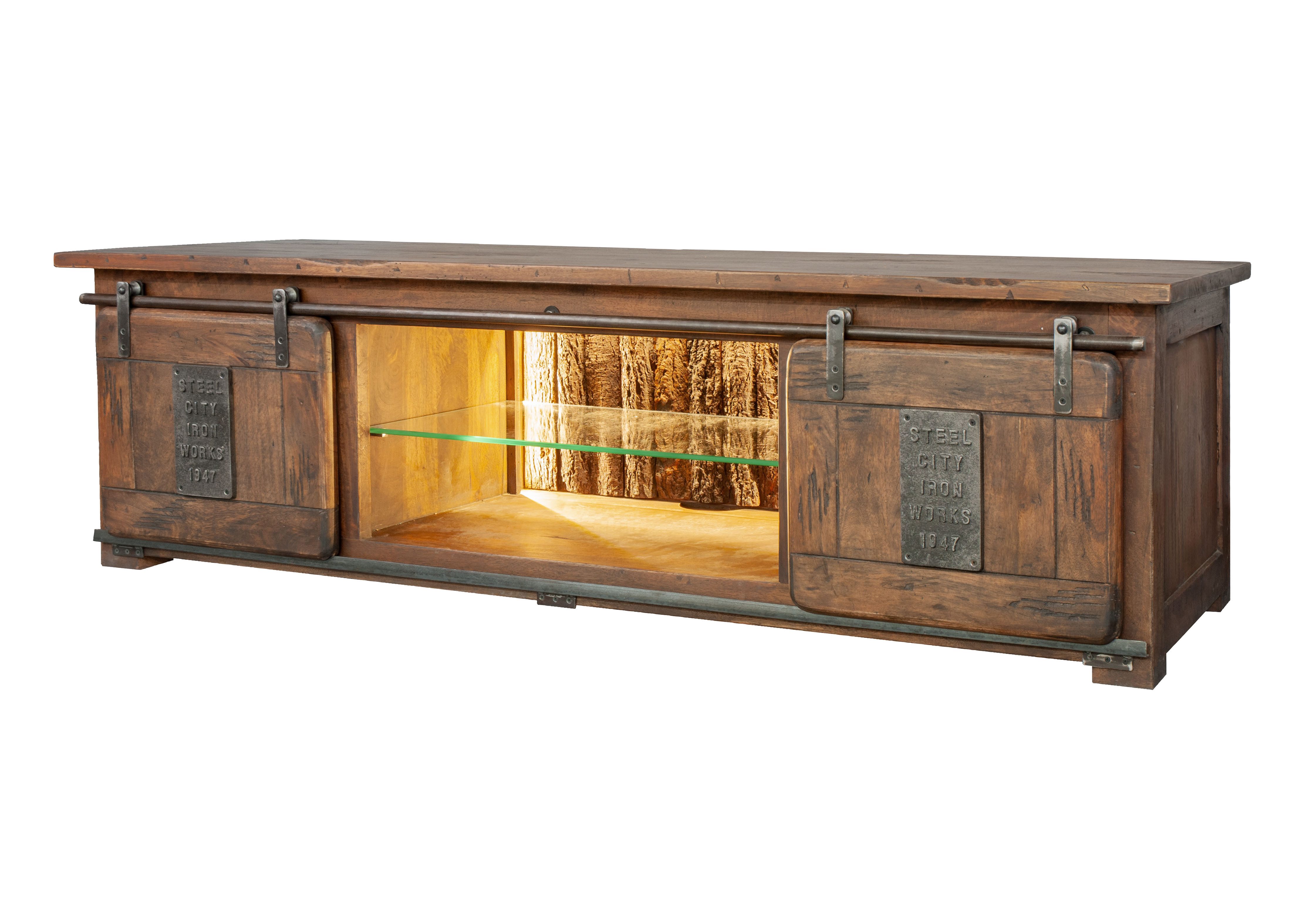 Woodroom Lowboard Pali (Mango massiv gewachst günstig online kaufen