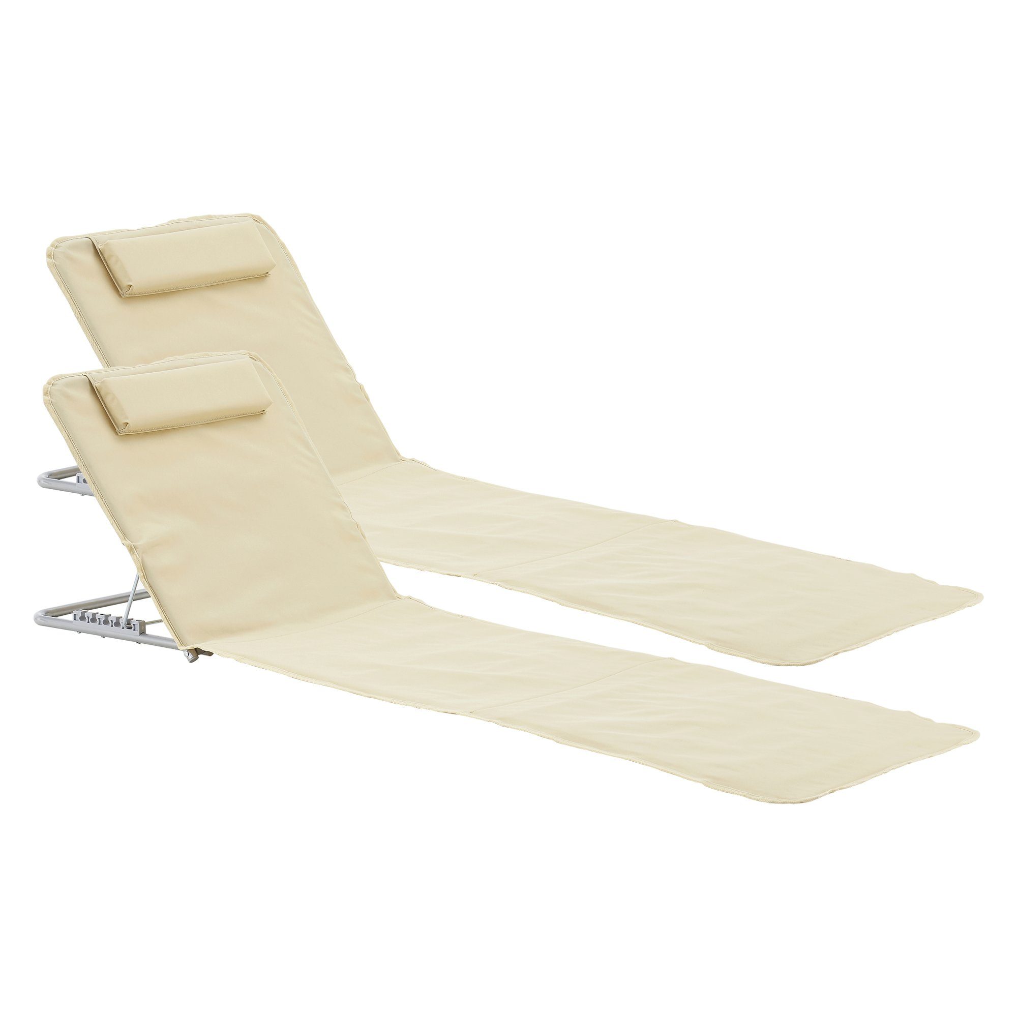 en.casa Gartenliege, Set, 2 St., »Cellorigo« günstig online kaufen