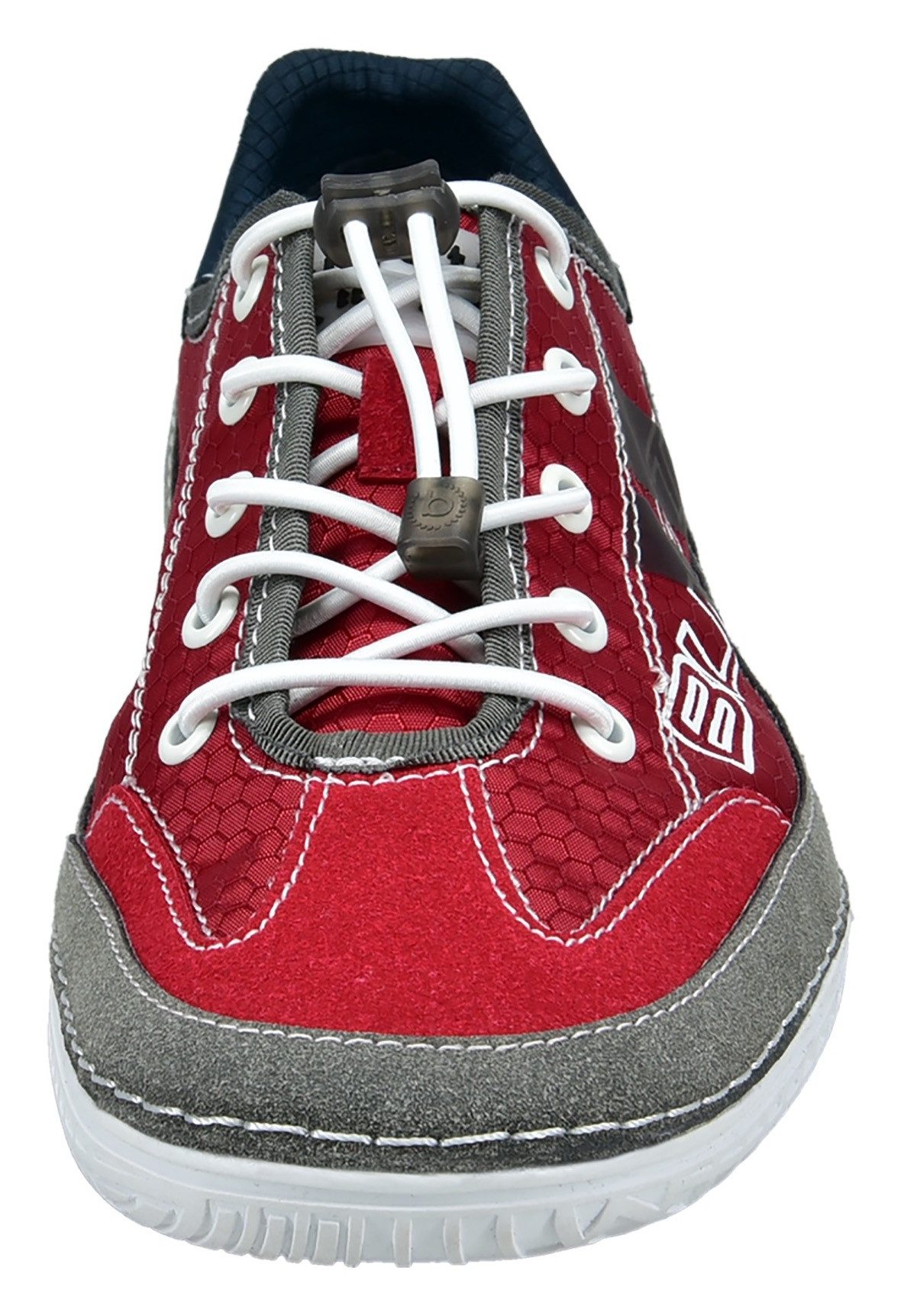 bugatti Slip-On Sneaker, Freizeitschuh, Halbschuh, Slipper mit Kontrastnähten- und besätzen