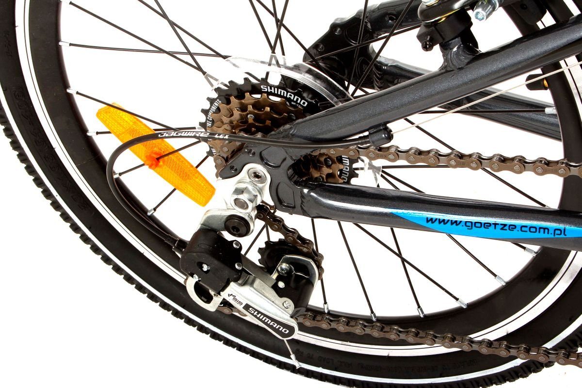 T&Y Trade Mountainbike 20 Zoll Alu Aluminium Kinder Fahrrad MTB Mountainbike Cooler Sch-Blau, 6 Gang Shimano, Kettenschaltung, Alu, Federgabel, 6 Gang