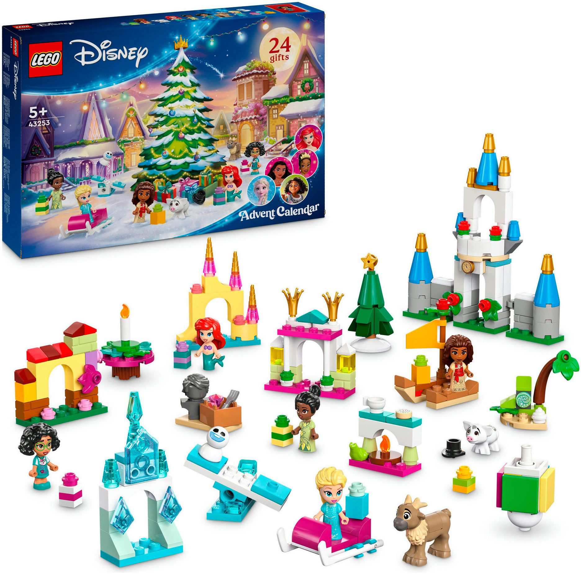 Spielzeug-Adventskalender Spielbausteine, Lego® Disney Princess (43253)
