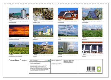 CALVENDO Wandkalender Erneuerbare Energien (Premium, hochwertiger DIN A2 Wandkalender 2023, Kunstdruck in Hochglanz)