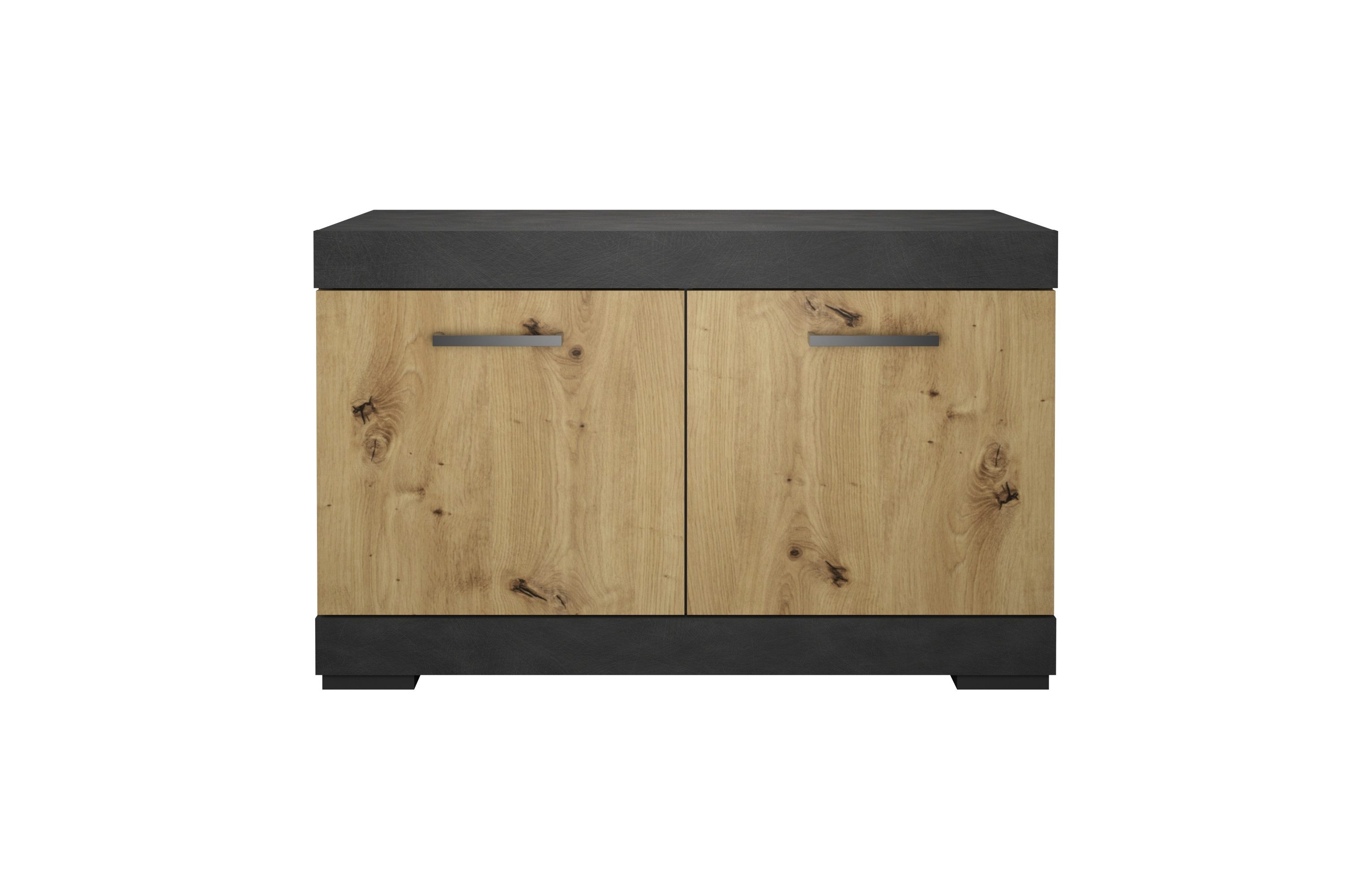PREISBRECHER Garderobenschrank BRISTOL 300 in Matera-Artisan Eiche - 80x50x34,9cm (BxHxT)