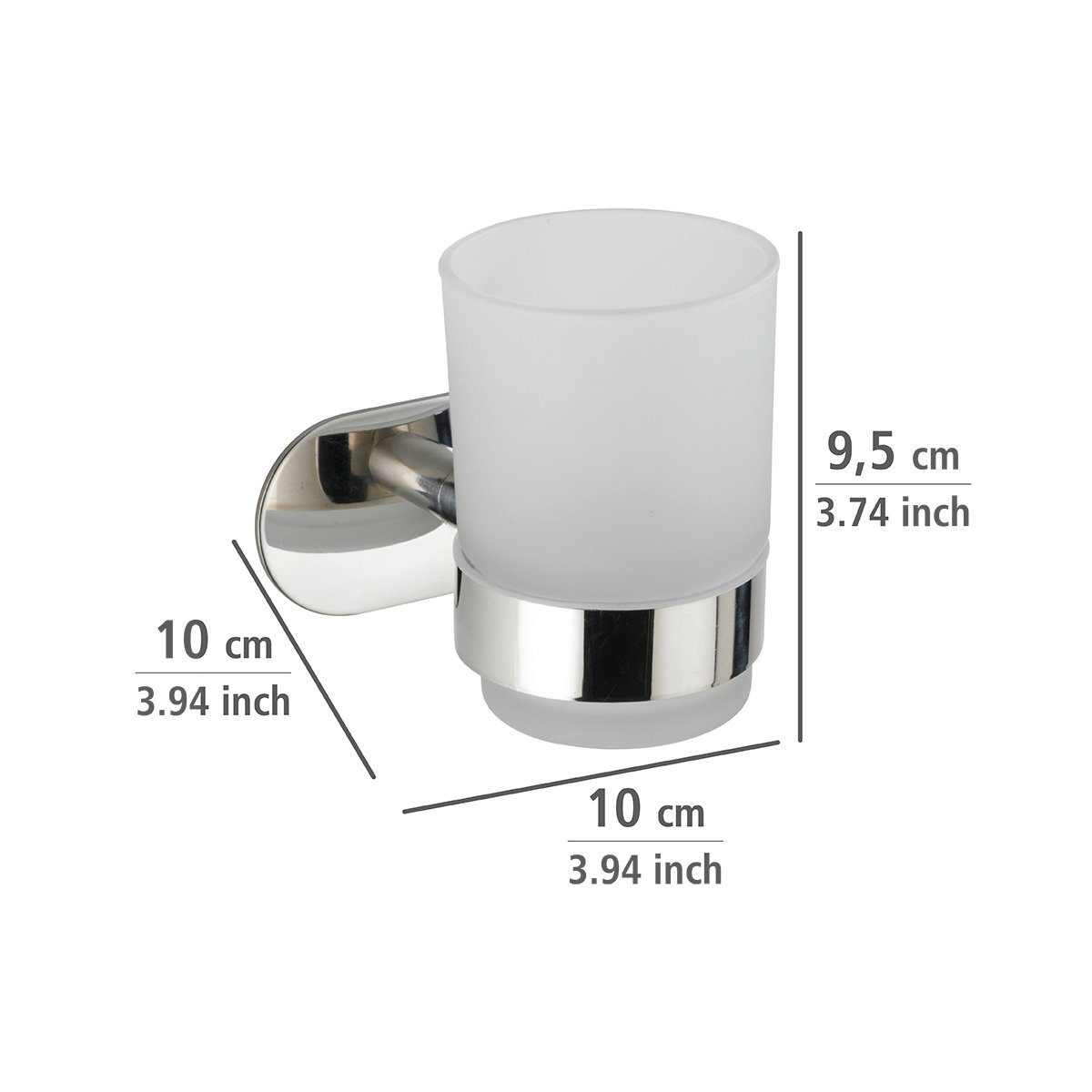 WENKO Zahnputzbecher Orea, (1-St)