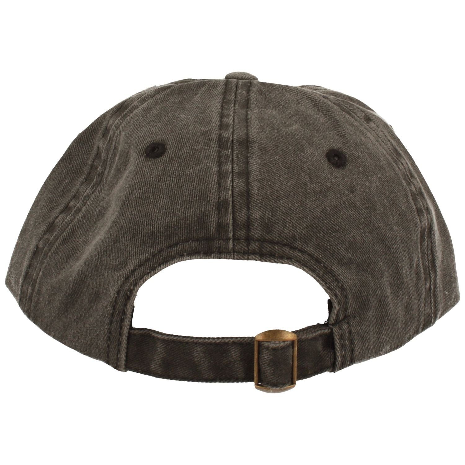 Breiter Baseball Cap Jeans-Stoff-Cap aus 100% Baumwolle