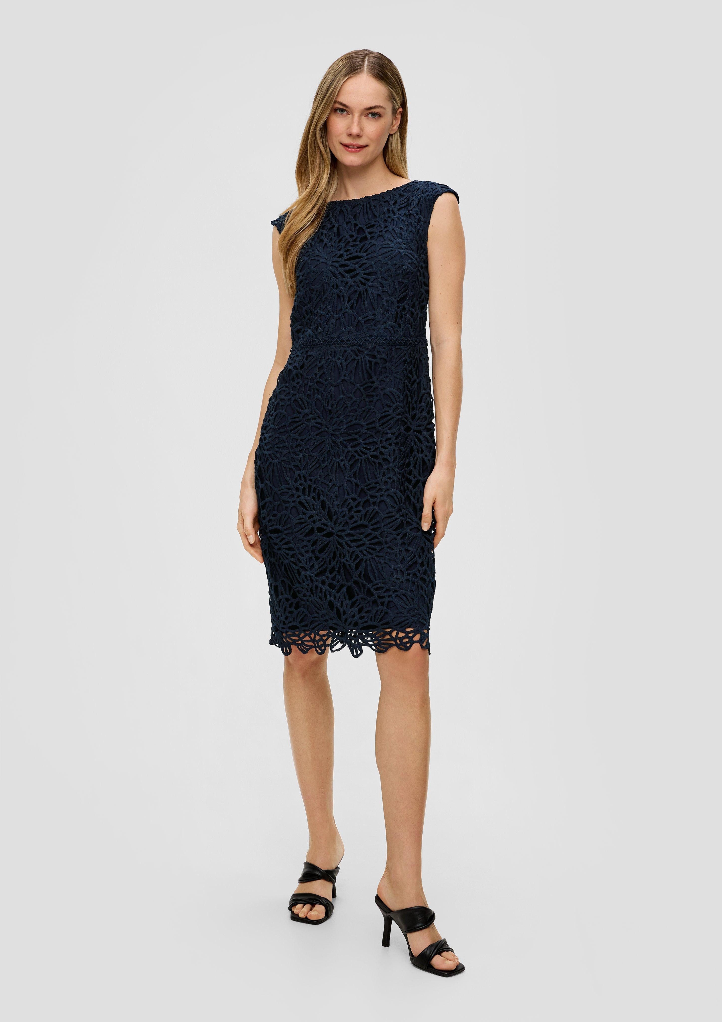 Minikleid Kleid aus Spitze